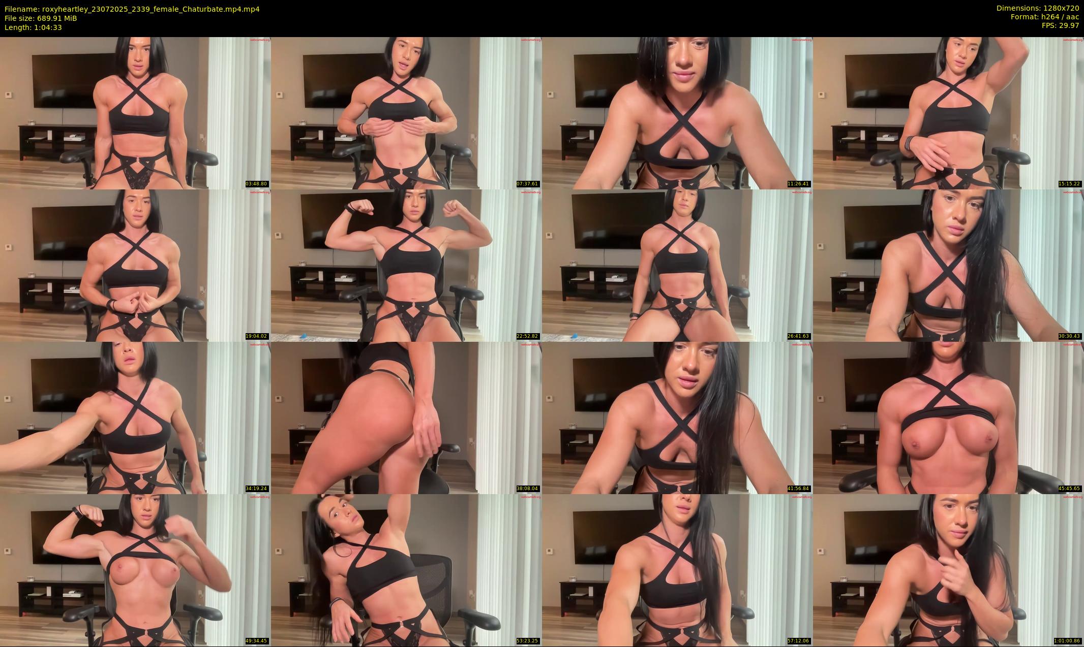 roxyheartley — 65 minute Chaturbate female cam show recording, 720p, Jul 23, 2025