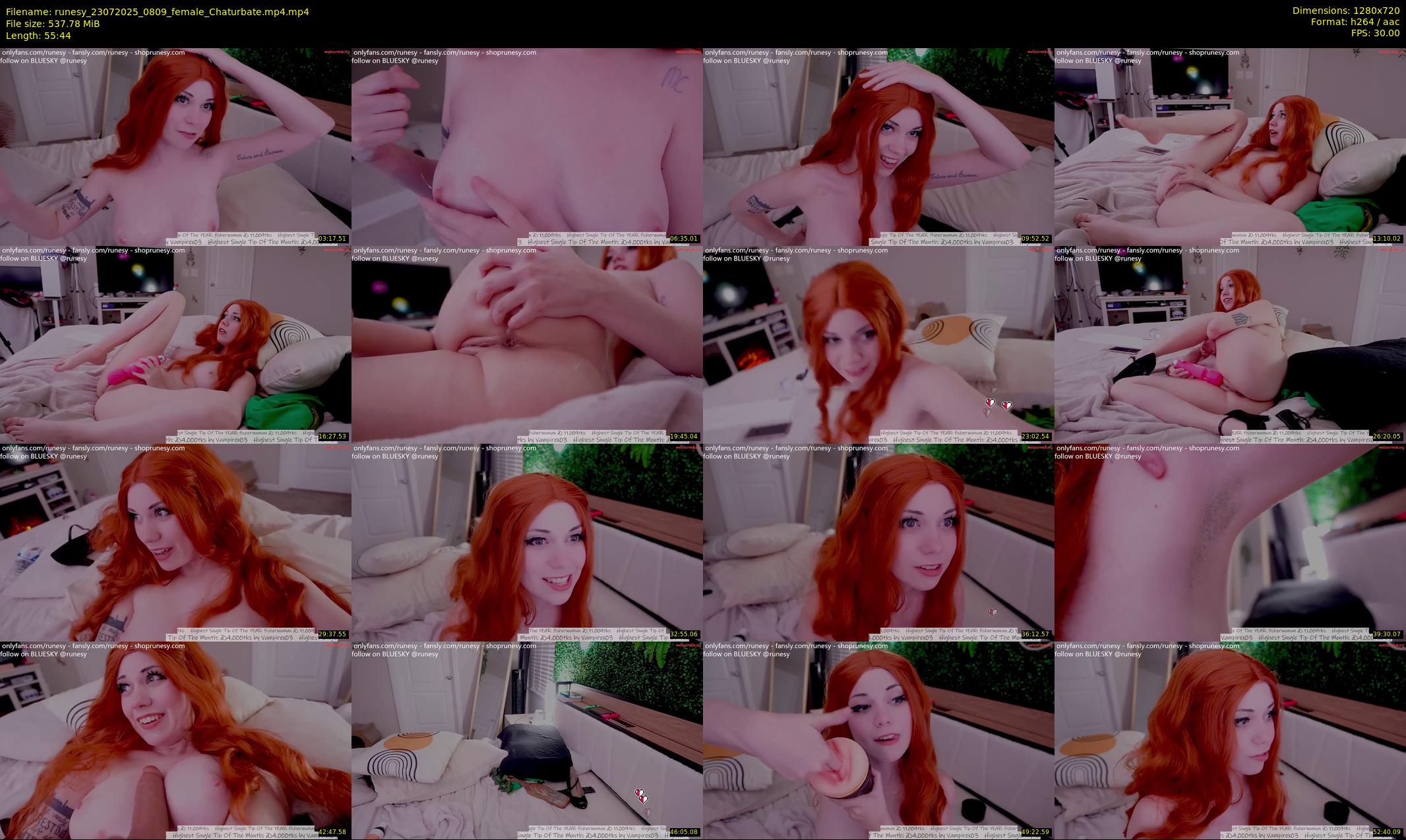 runesy — 56 minute Chaturbate female cam show recording, 720p, Jul 23, 2025