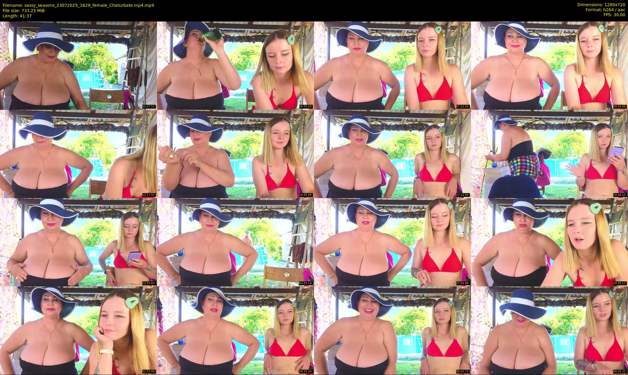 sassy_seasons — 42 minute Chaturbate couple cam show recording, 720p, Jul 23, 2025