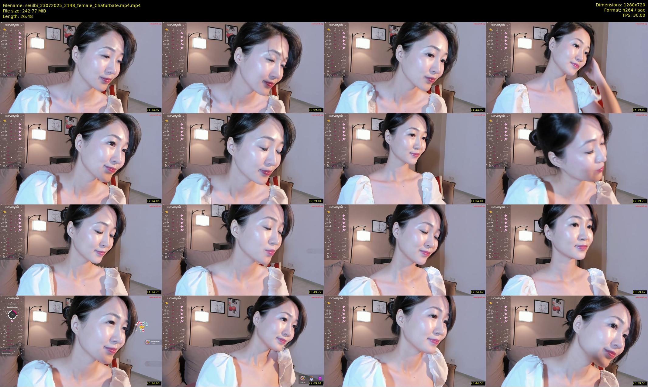 seulbi — 27 minute Chaturbate female cam show recording, 720p, Jul 23, 2025