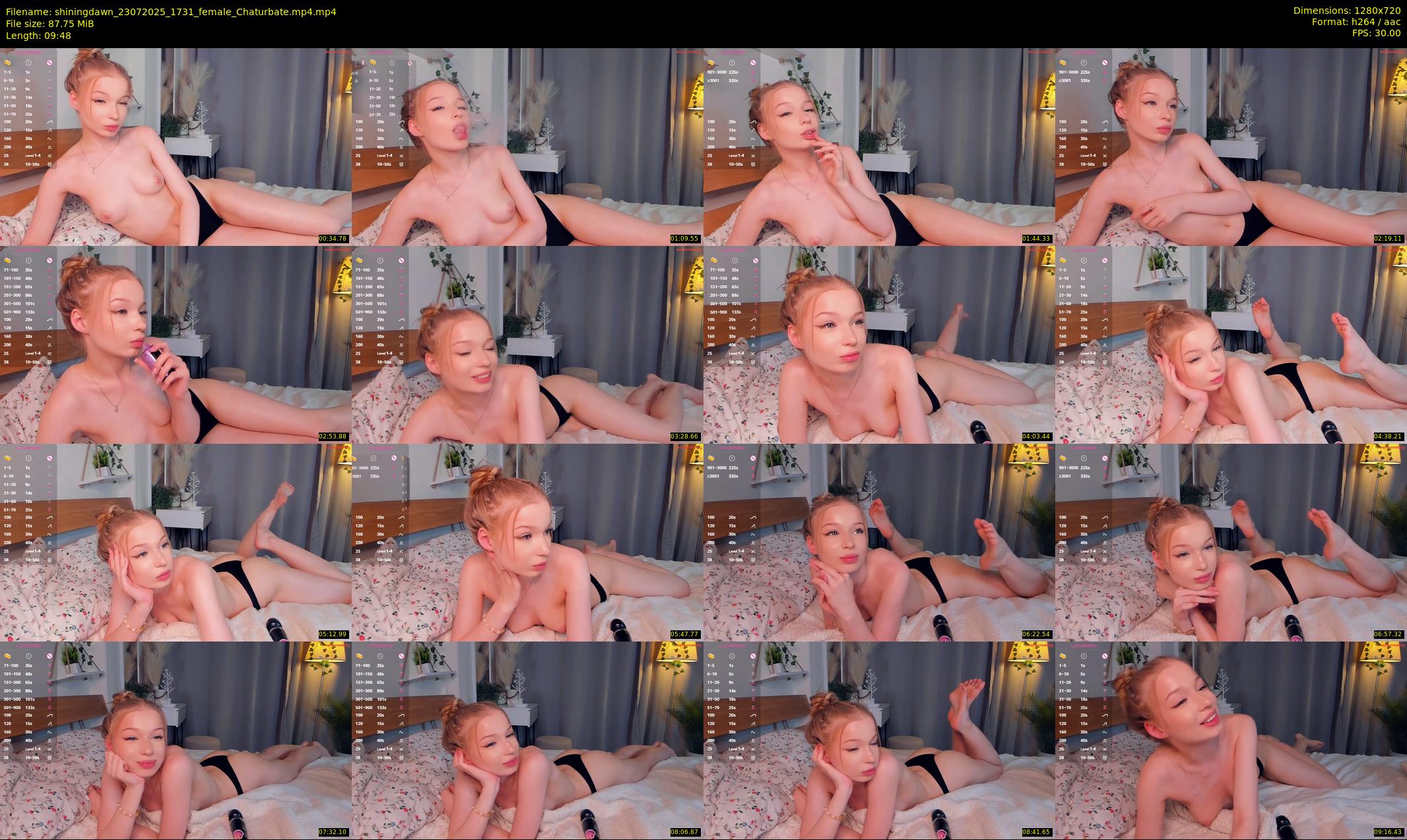 shiningdawn — 10 minute Chaturbate female cam show recording, 720p, Jul 23, 2025