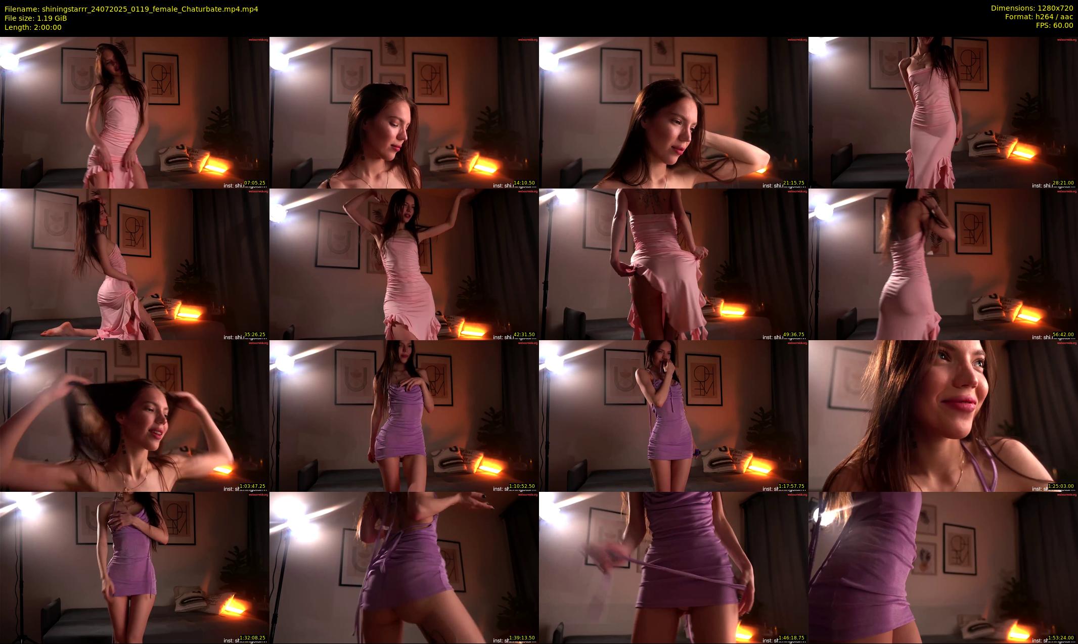 shiningstarrr — 120 minute Chaturbate female cam show recording, 720p, Jul 24, 2025