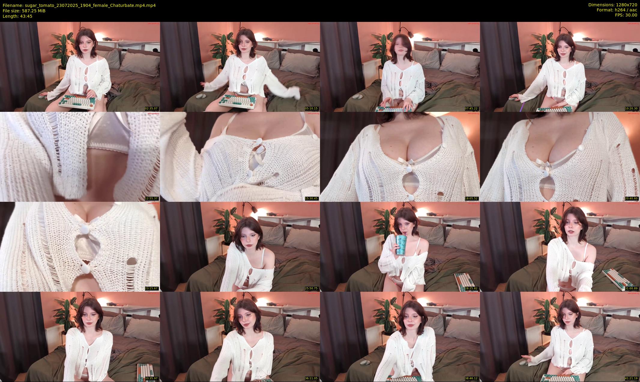 sugar_tomato — 44 minute Chaturbate female cam show recording, 720p, Jul 23, 2025