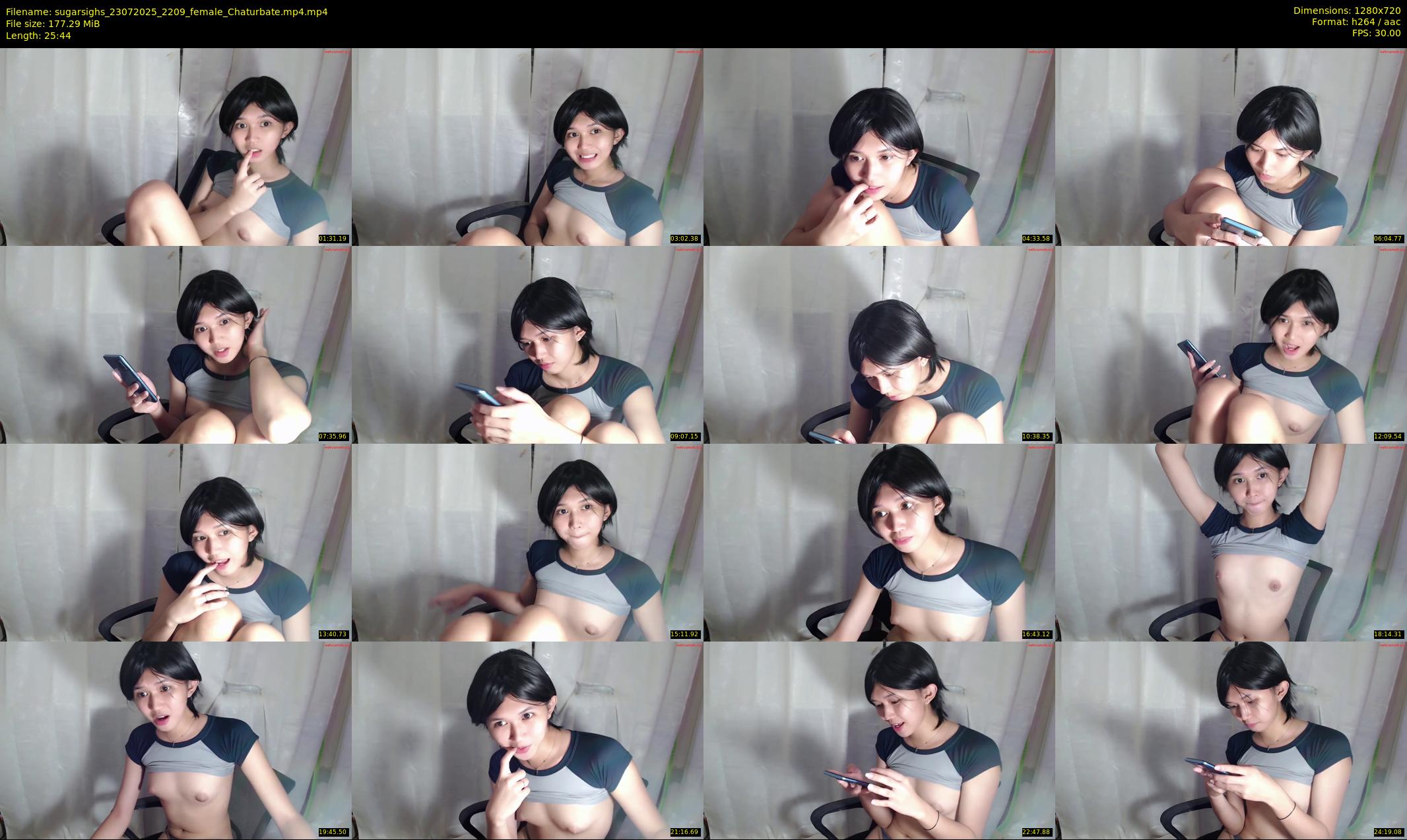 sugarsighs — 26 minute Chaturbate female cam show recording, 720p, Jul 23, 2025