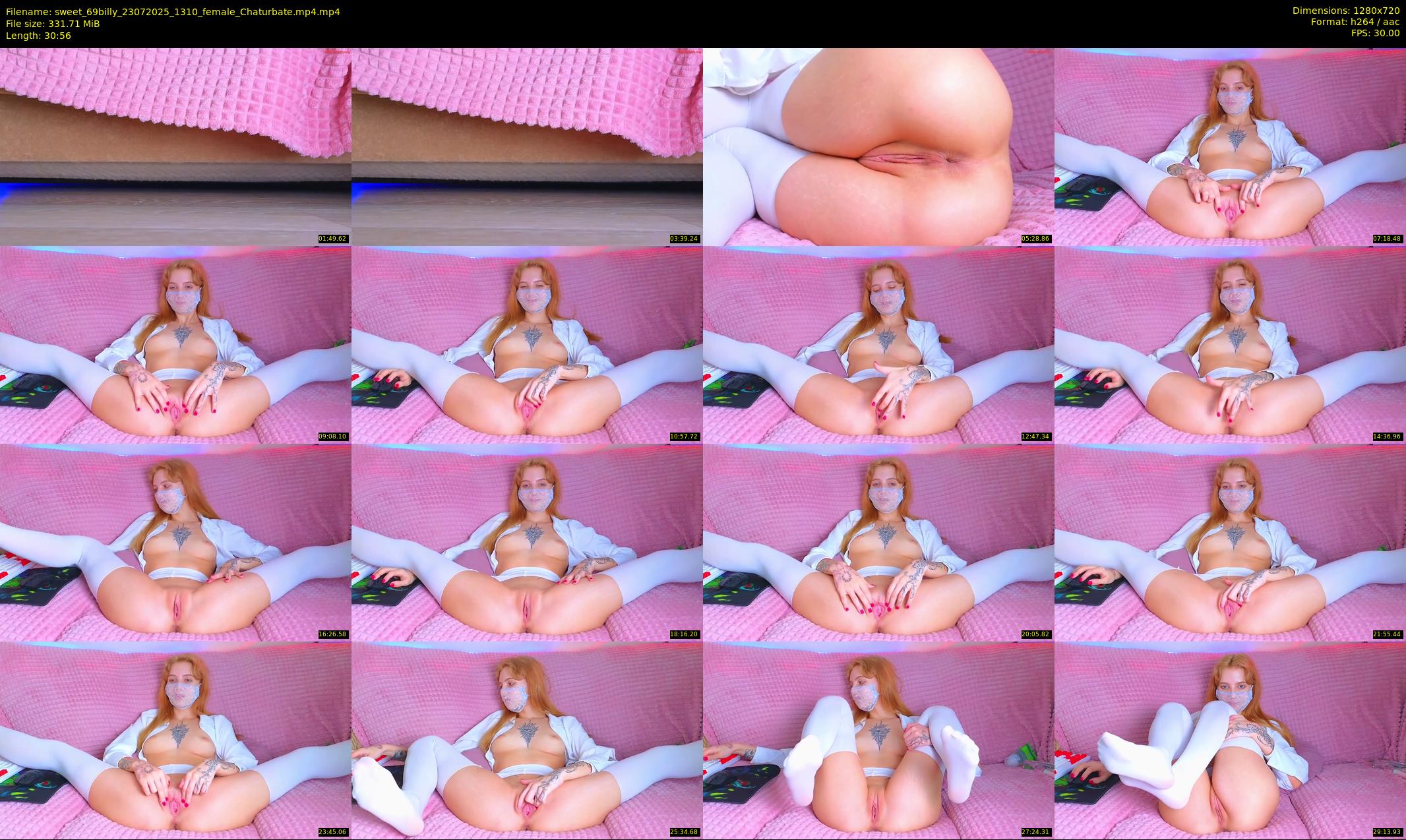 sweet_69billy — 31 minute Chaturbate female cam show recording, 720p, Jul 23, 2025