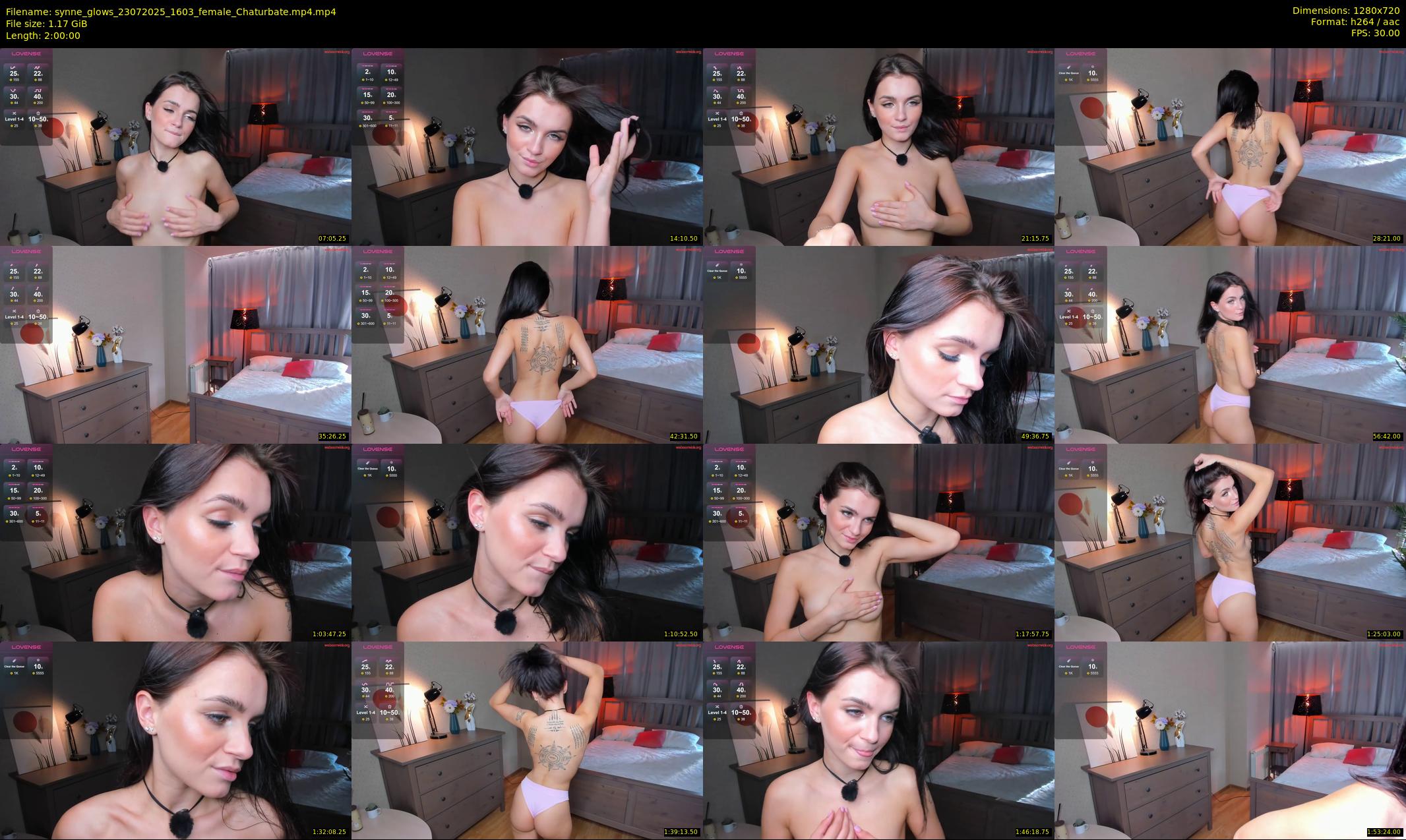 synne_glows — 120 minute Chaturbate female cam show recording, 720p, Jul 23, 2025
