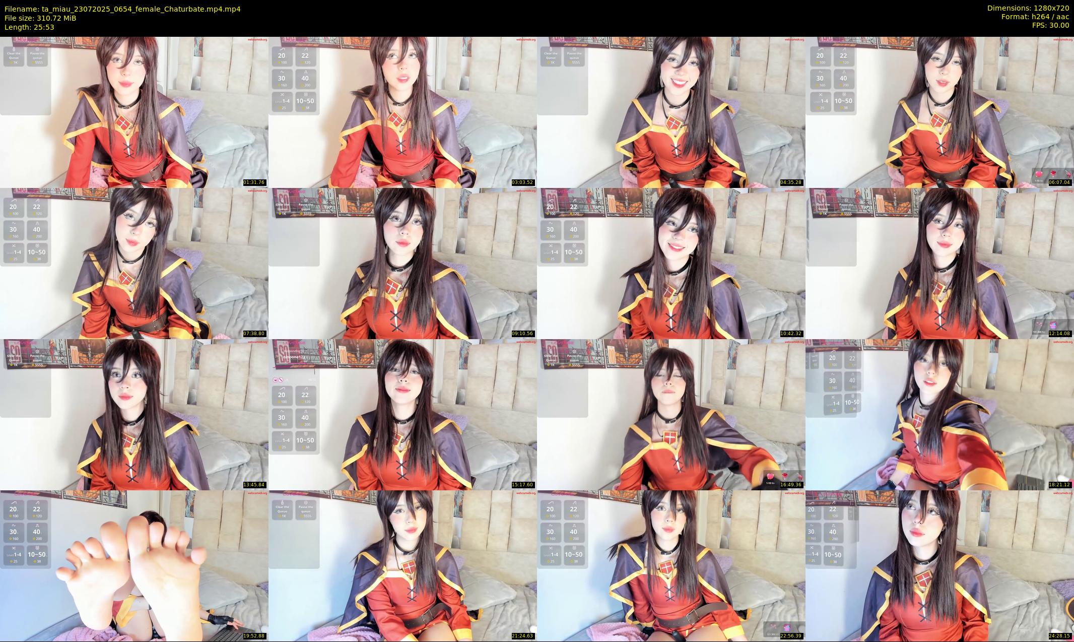 ta_miau — 26 minute Chaturbate female cam show recording, 720p, Jul 23, 2025