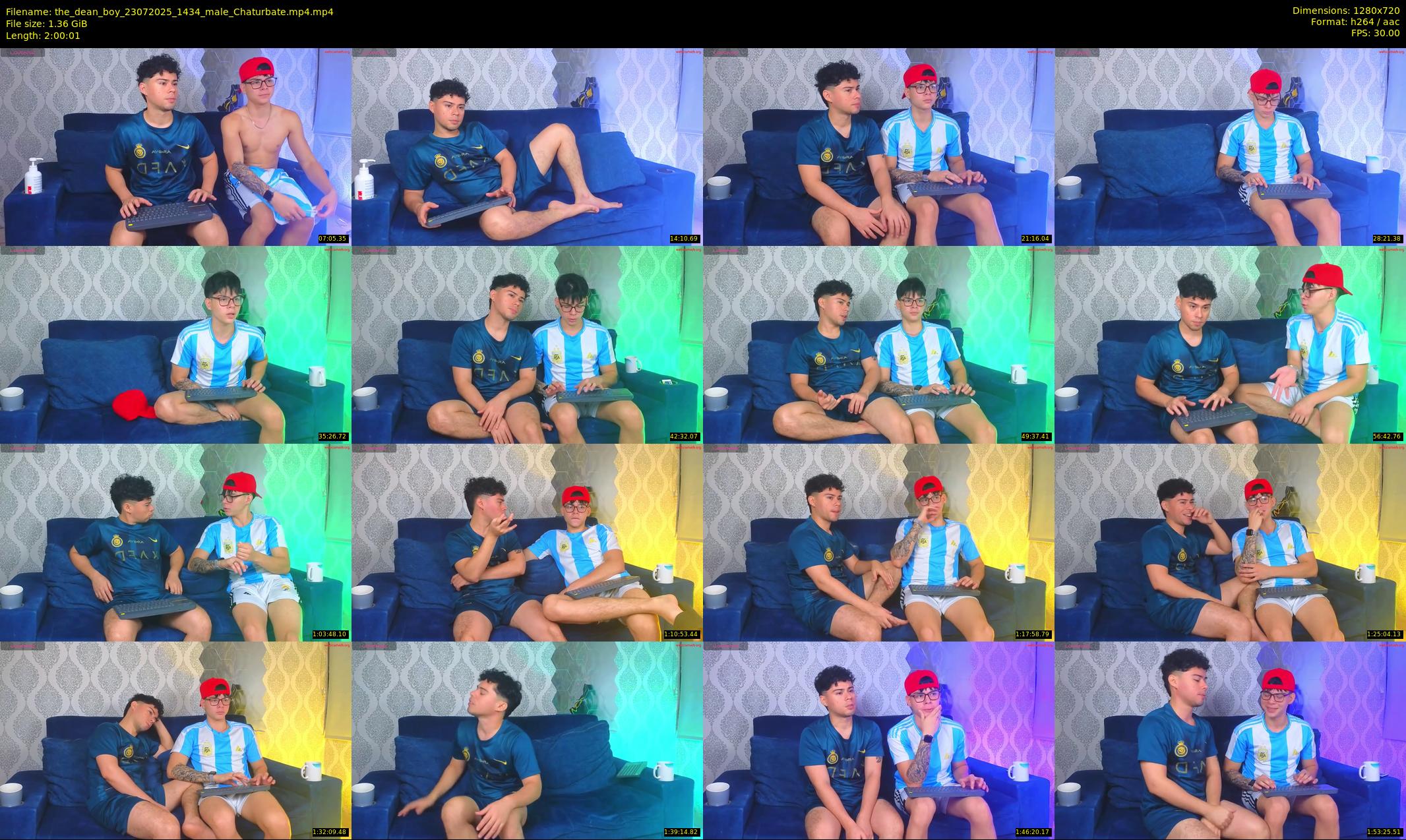 the_dean_boy — 121 minute Chaturbate male cam show recording, 720p, Jul 23, 2025