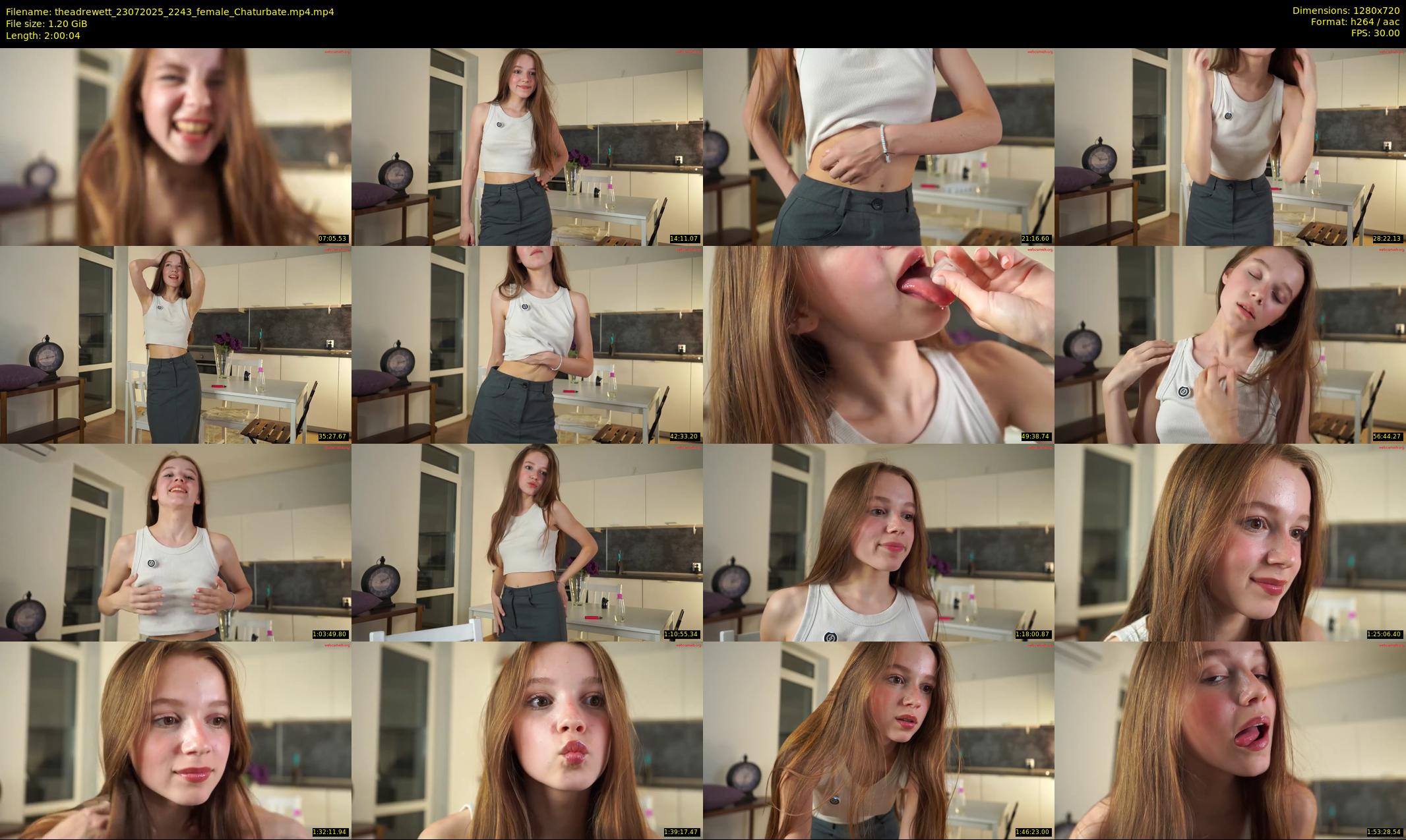 theadrewett — 121 minute Chaturbate female cam show recording, 720p, Jul 23, 2025