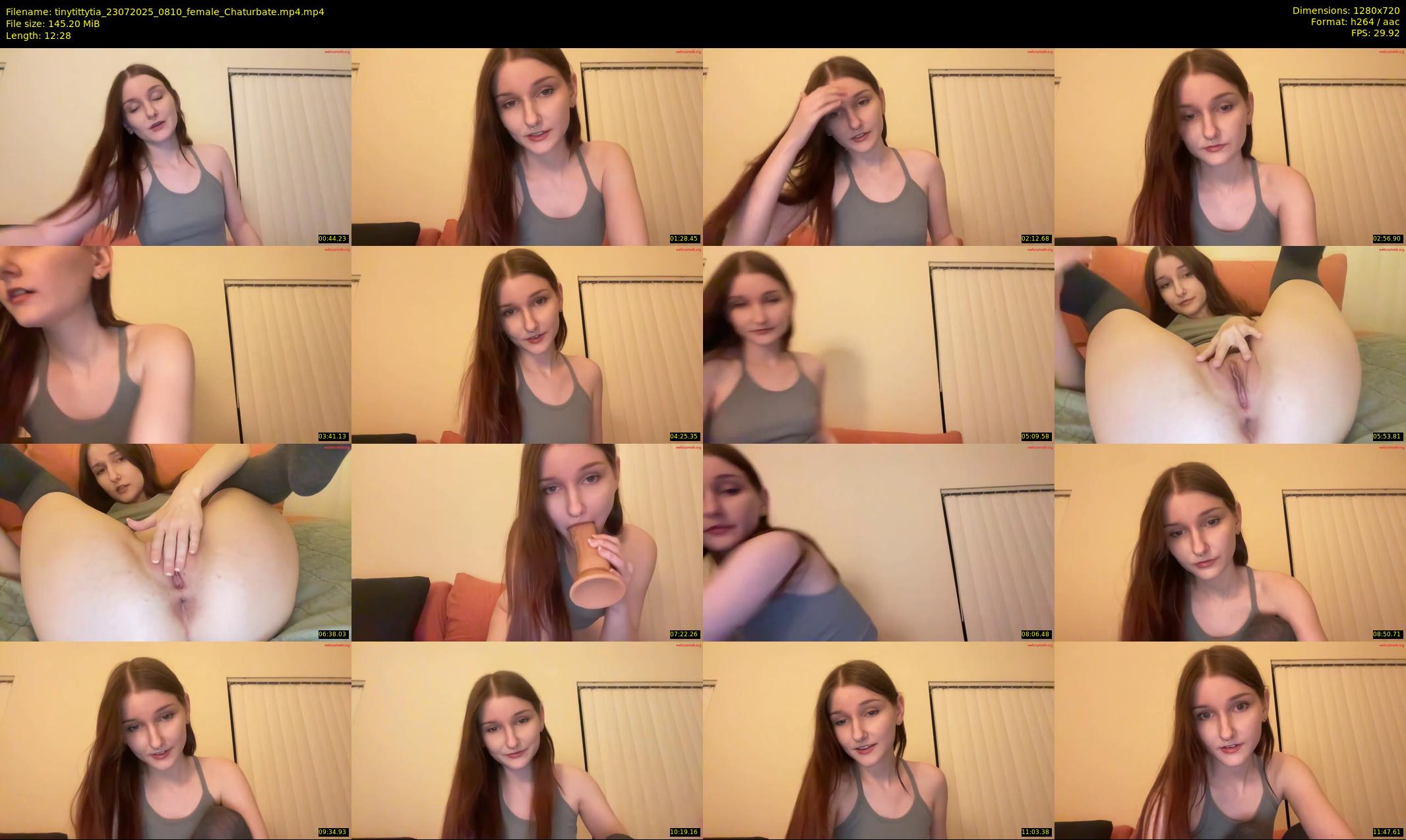 tinytittytia — 13 minute Chaturbate female cam show recording, 720p, Jul 23, 2025