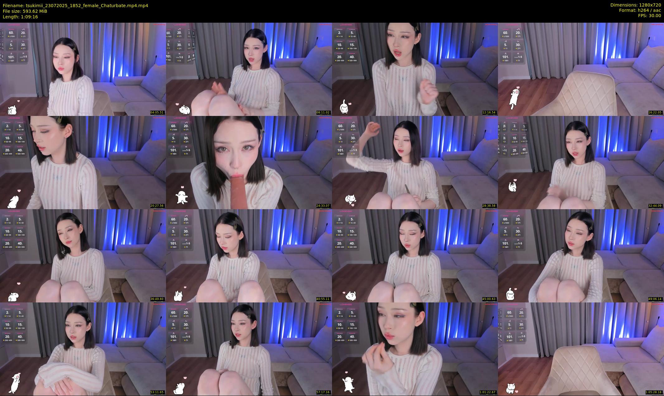 tsukimii — 70 minute Chaturbate female cam show recording, 720p, Jul 23, 2025