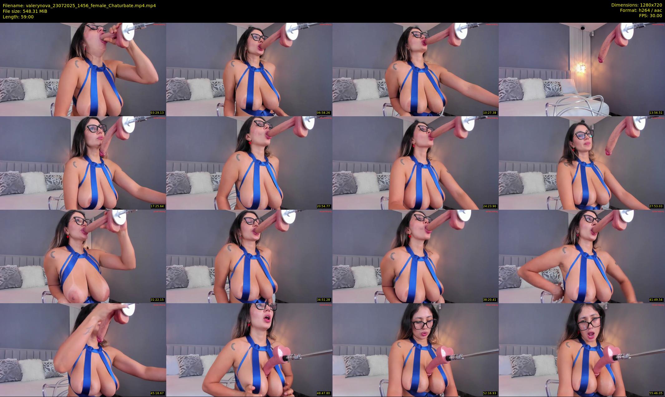 valerynova — 59 minute Chaturbate female cam show recording, 720p, Jul 23, 2025