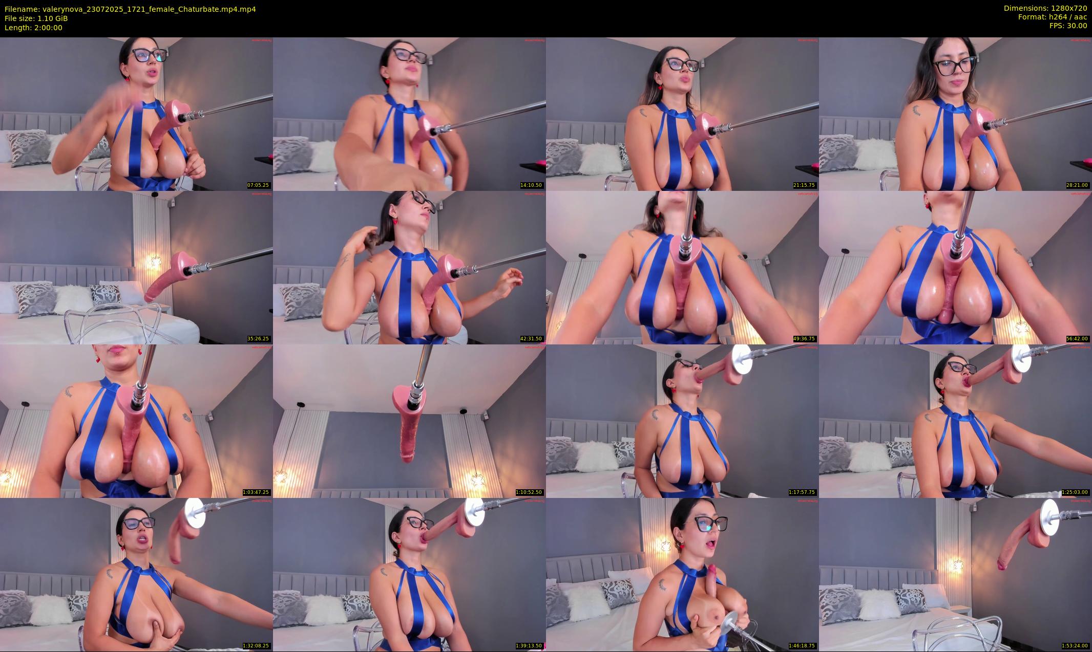 valerynova — 120 minute Chaturbate female cam show recording, 720p, Jul 23, 2025