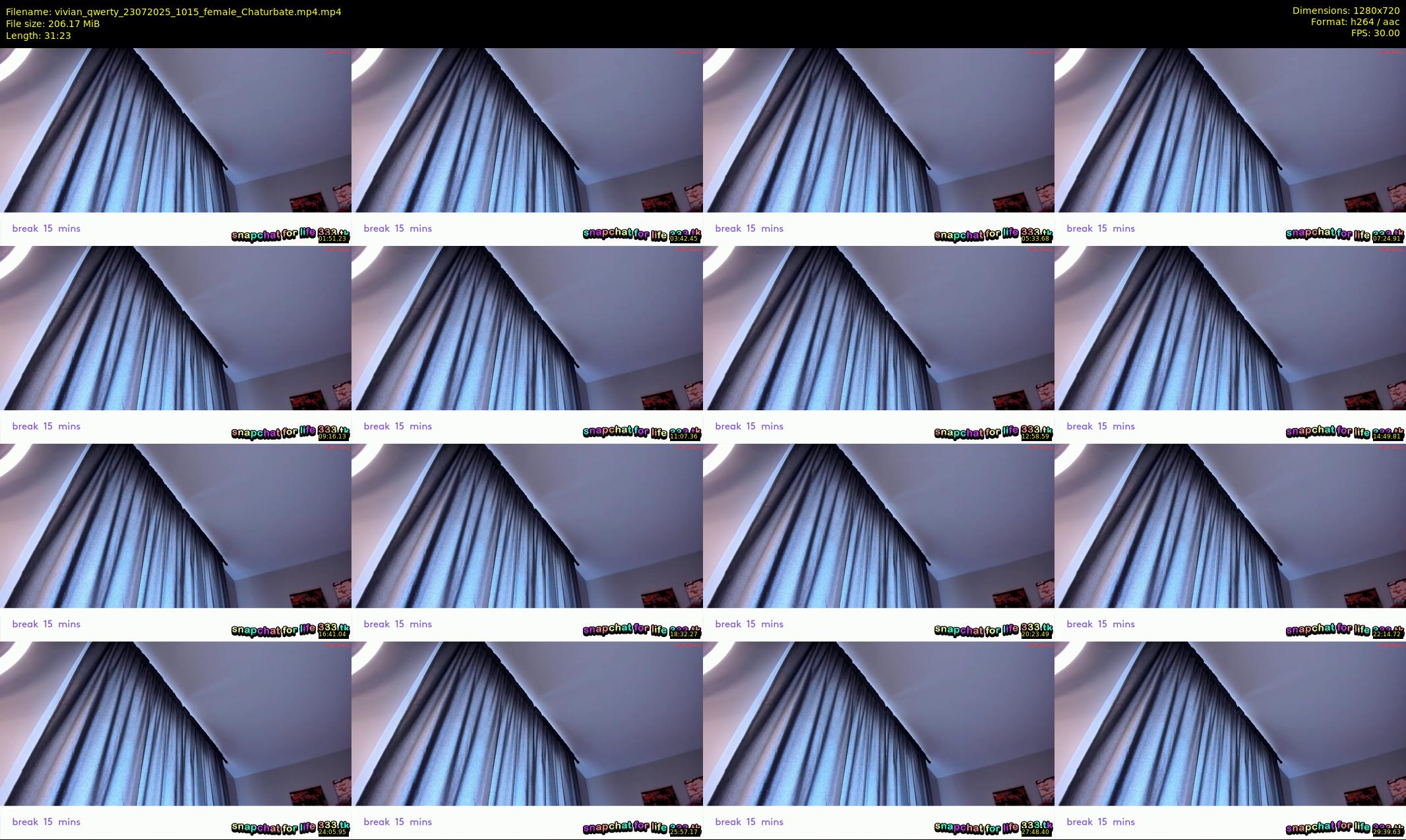 vivian_qwerty — 32 minute Chaturbate female cam show recording, 720p, Jul 23, 2025