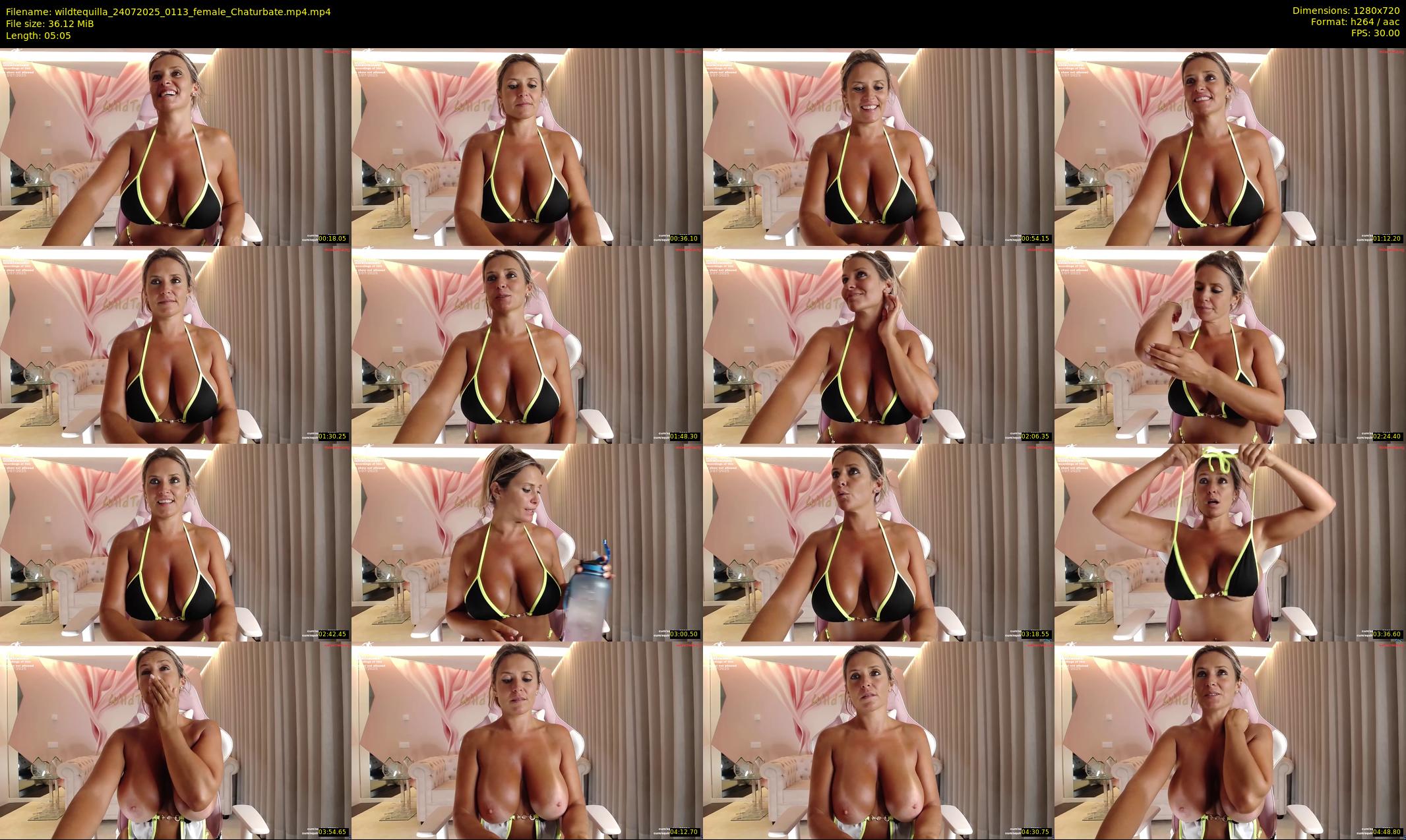 wildtequilla — 6 minute Chaturbate couple cam show recording, 720p, Jul 24, 2025