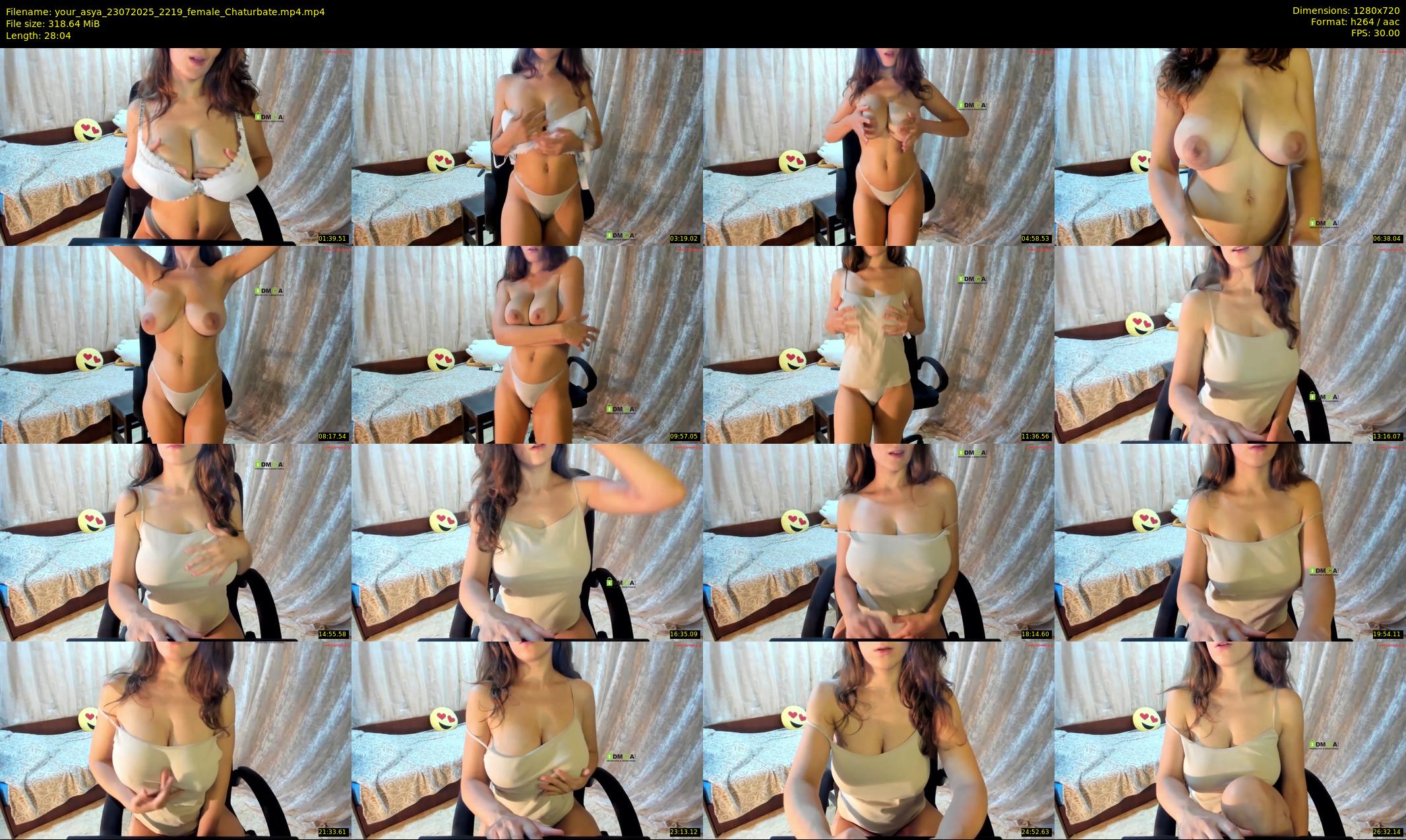 your_asya — 29 minute Chaturbate female cam show recording, 720p, Jul 23, 2025
