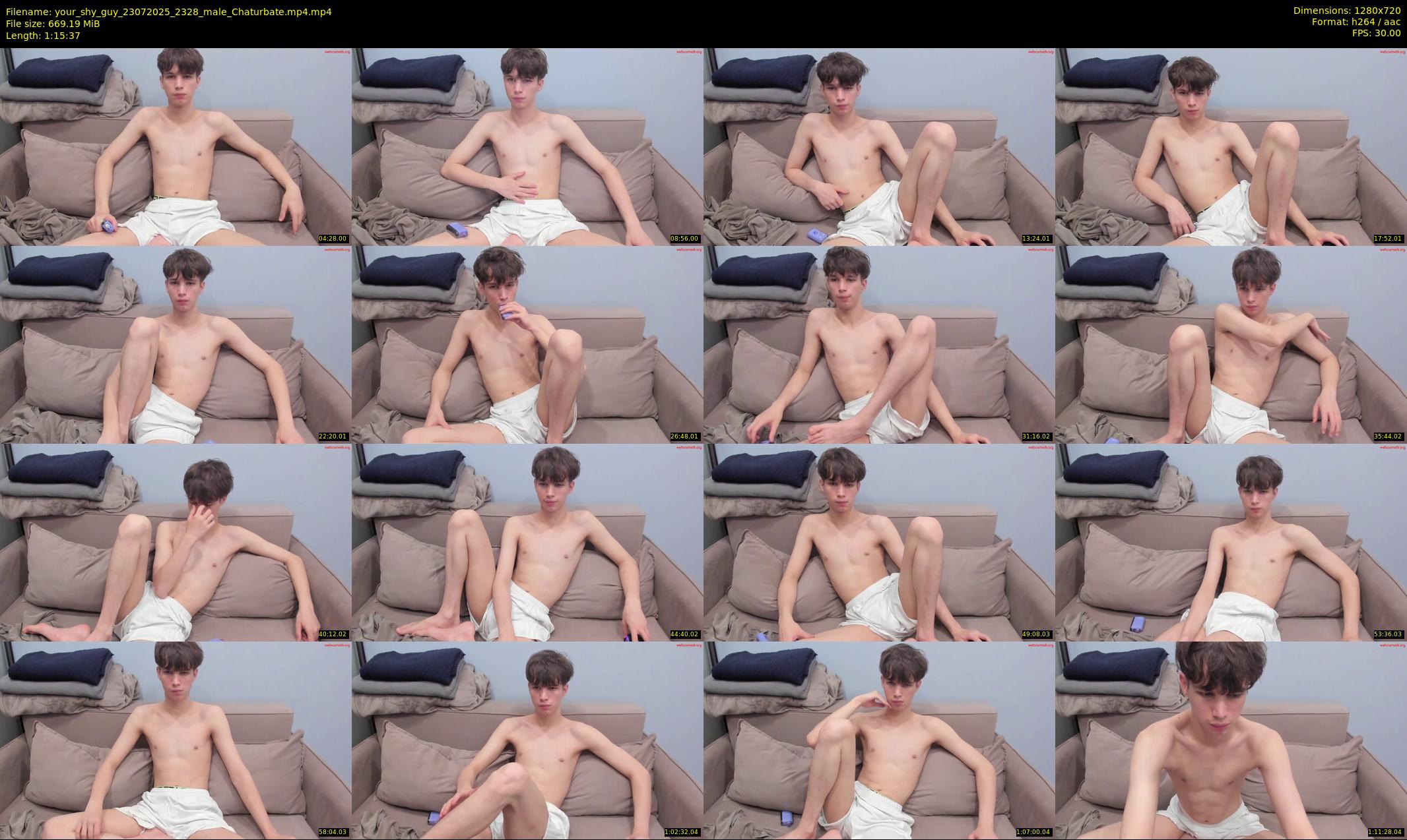 your_shy_guy — 76 minute Chaturbate male cam show recording, 720p, Jul 23, 2025