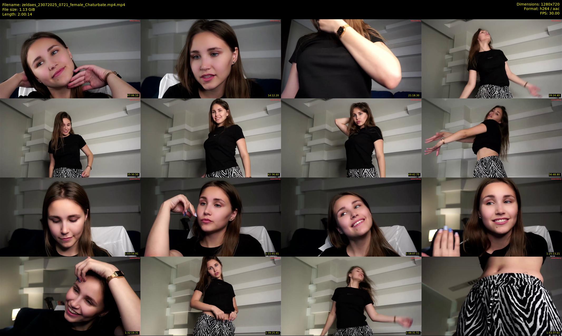 zeldaes — 121 minute Chaturbate female cam show recording, 720p, Jul 23, 2025