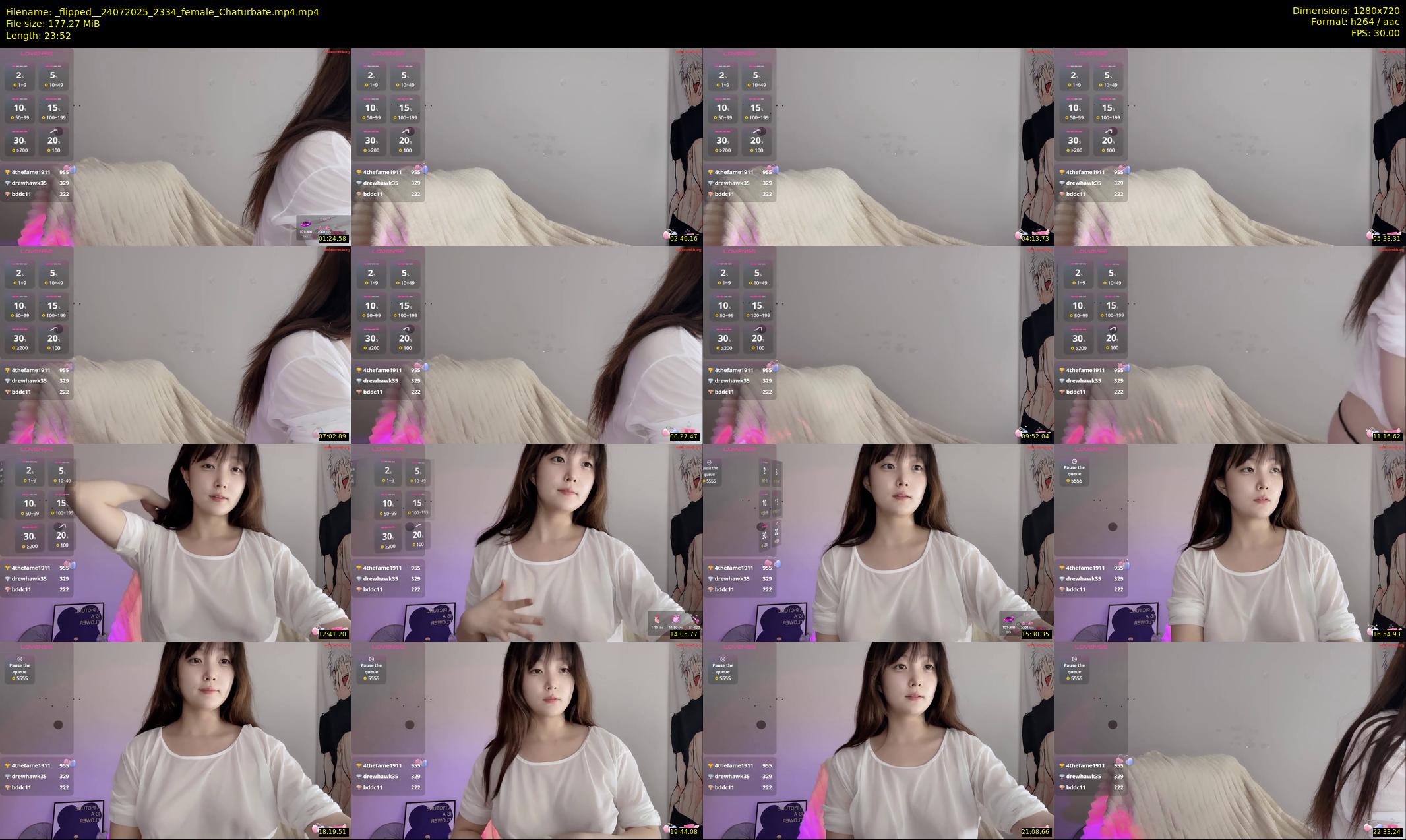 _flipped_ — 24 minute Chaturbate female cam show recording, 720p, Jul 24, 2025