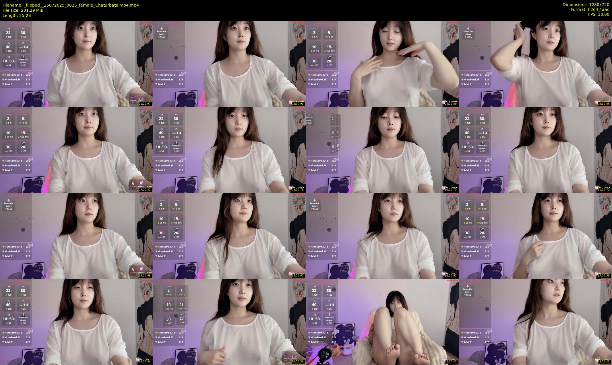 _flipped_ — 26 minute Chaturbate female cam show recording, 720p, Jul 25, 2025