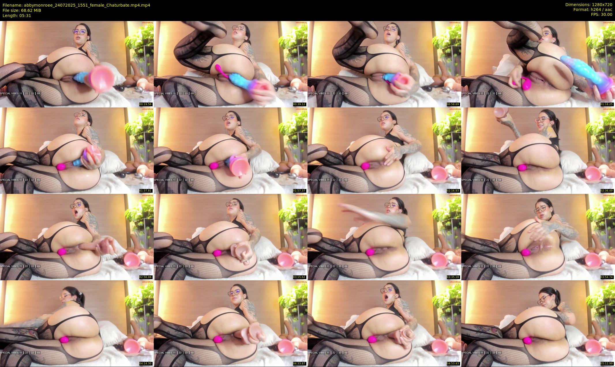 abbymonroee — 6 minute Chaturbate female cam show recording, 720p, Jul 24, 2025