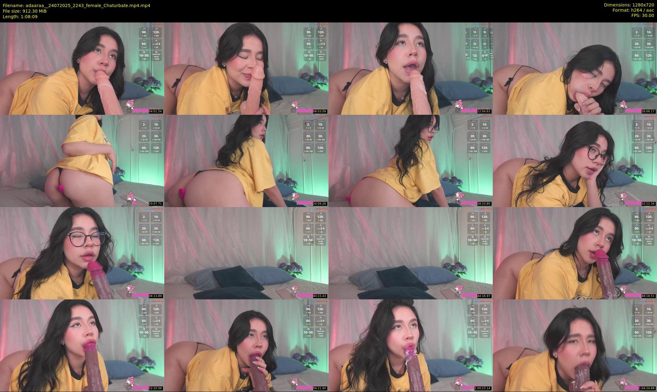 adaaraa_ — 69 minute Chaturbate female cam show recording, 720p, Jul 24, 2025