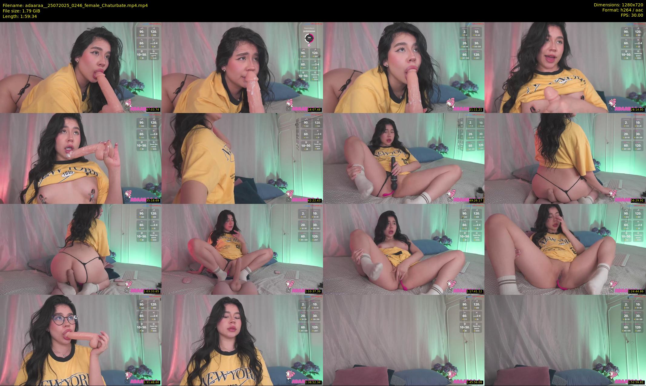 adaaraa_ — 120 minute Chaturbate female cam show recording, 720p, Jul 25, 2025
