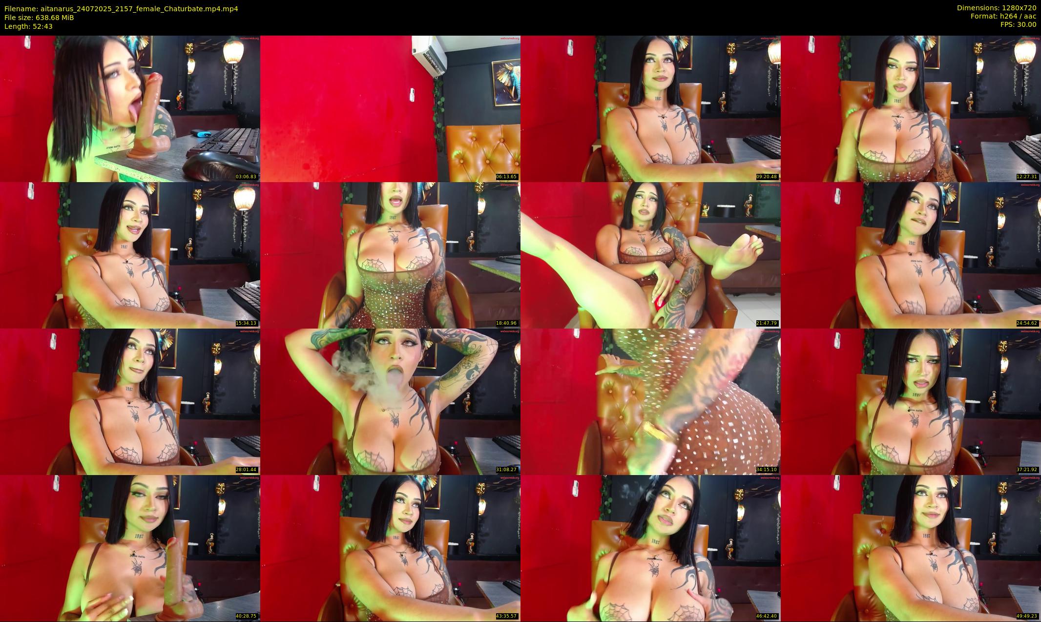 aitanarus — 53 minute Chaturbate female cam show recording, 720p, Jul 24, 2025