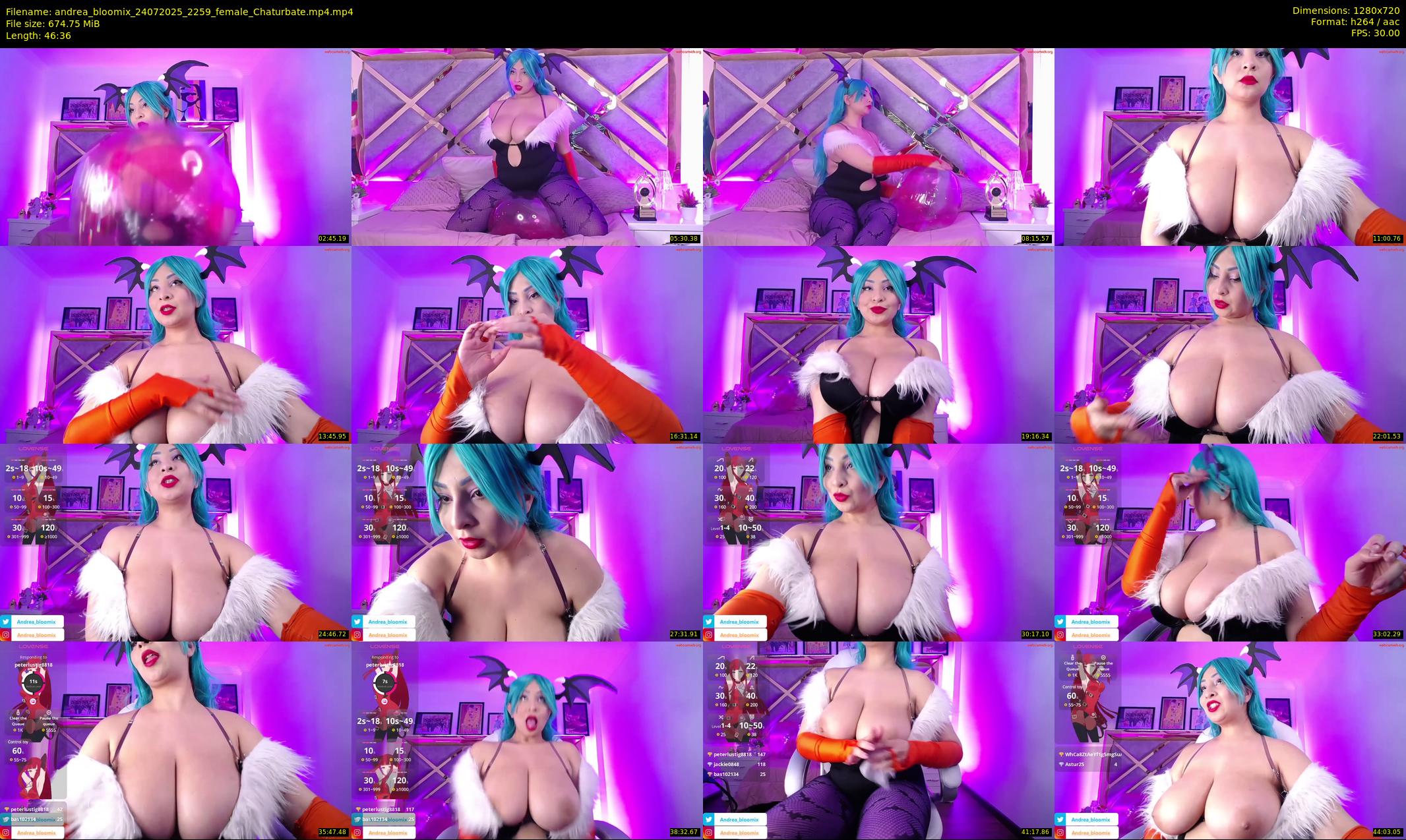 andrea_bloomix — 47 minute Chaturbate female cam show recording, 720p, Jul 24, 2025