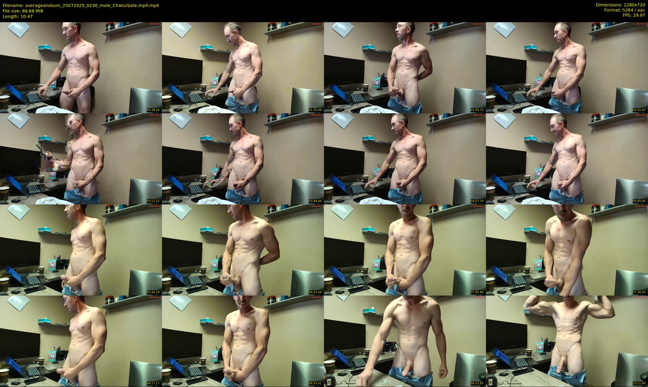 averageandsum — 11 minute Chaturbate male cam show recording, 720p, Jul 25, 2025