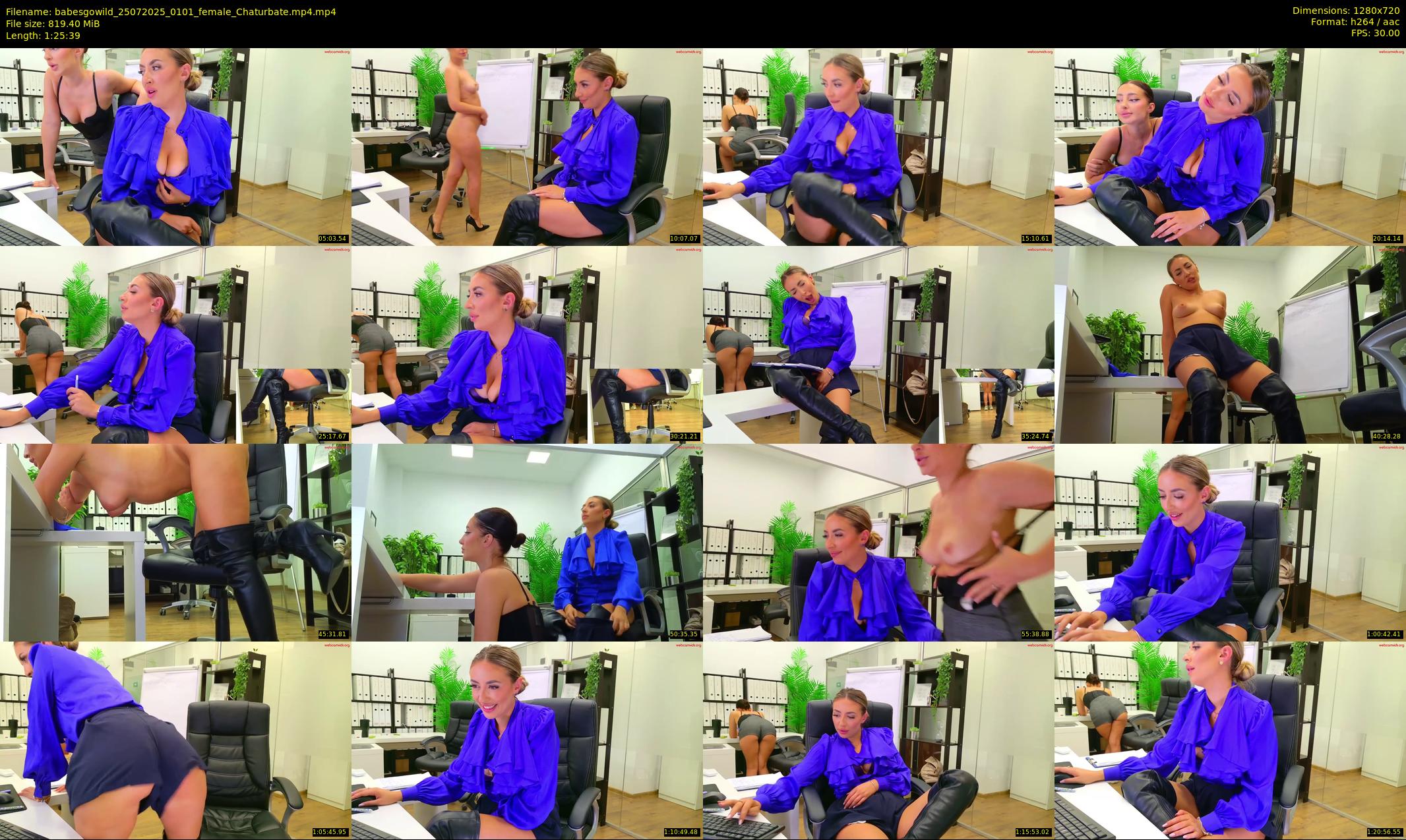 babesgowild — 86 minute Chaturbate couple cam show recording, 720p, Jul 25, 2025