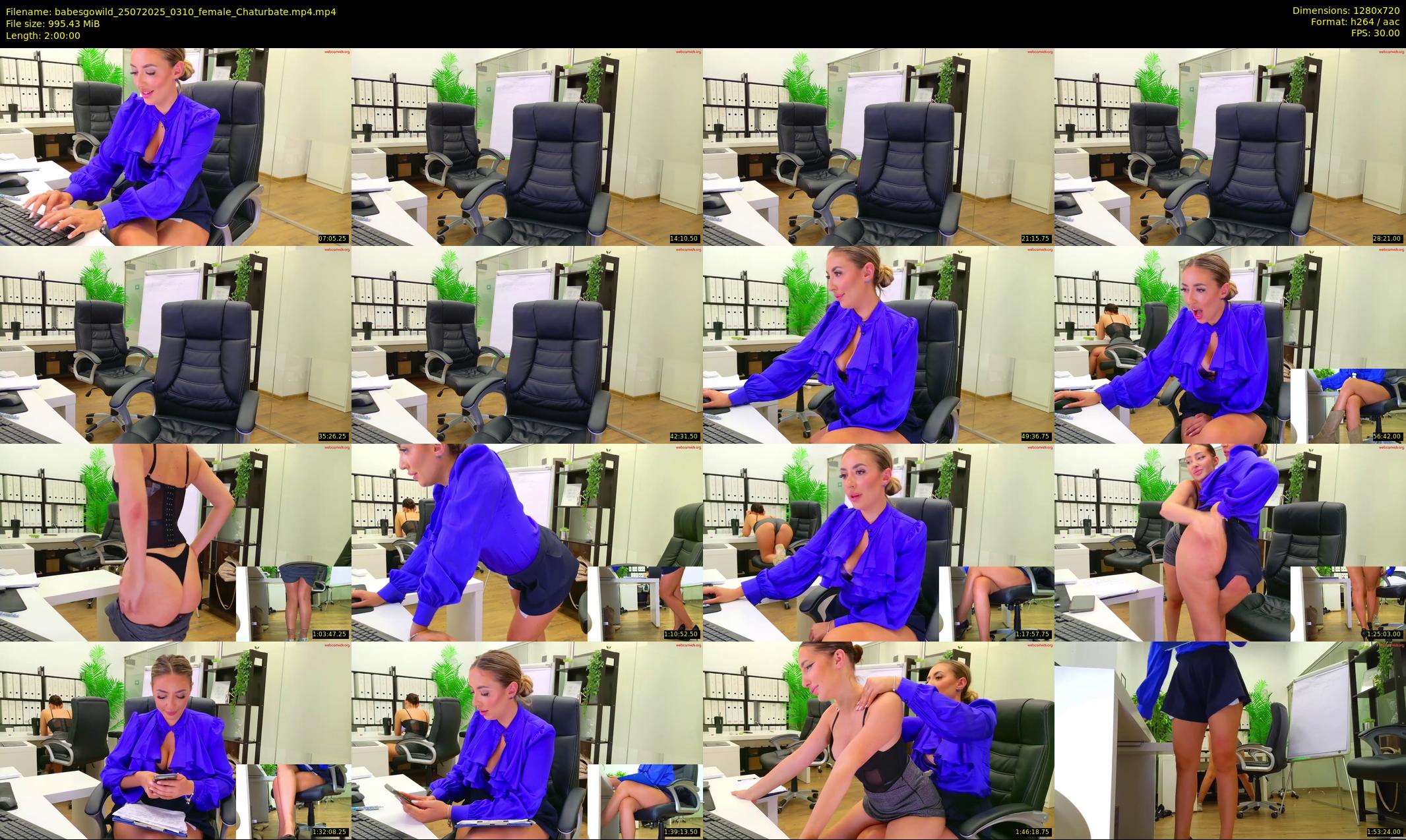 babesgowild — 120 minute Chaturbate couple cam show recording, 720p, Jul 25, 2025
