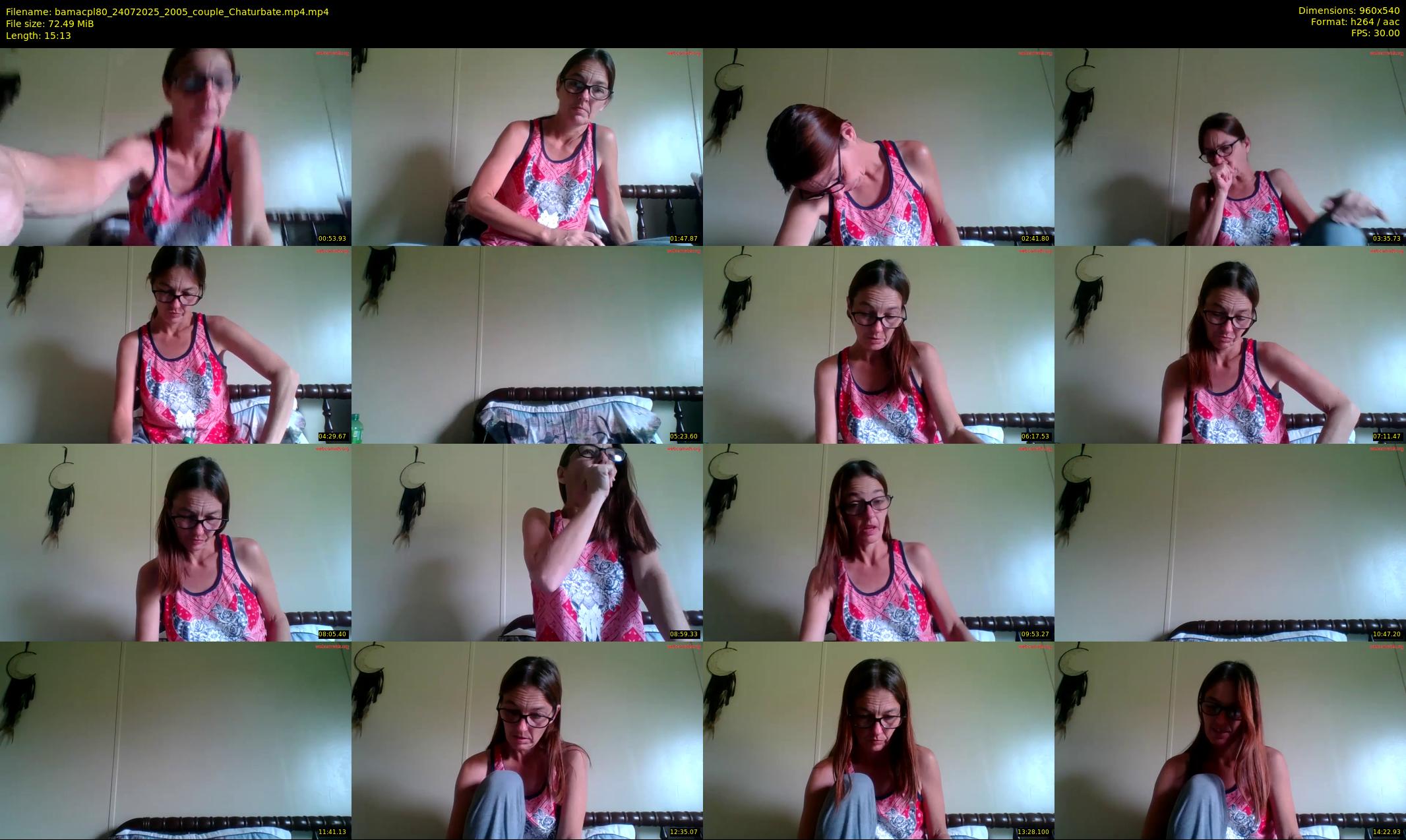 bamacpl80 — 16 minute Chaturbate couple cam show recording, 480p, Jul 24, 2025