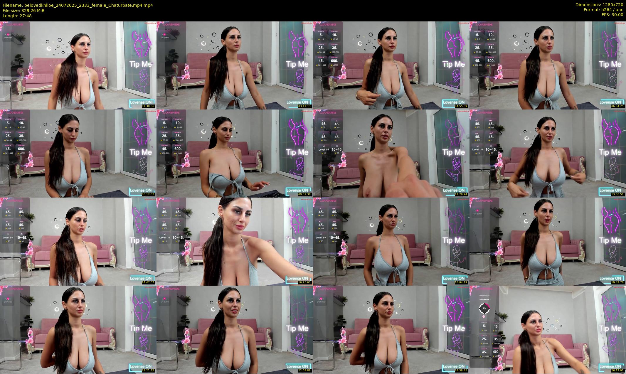 belovedkhlloe — 28 minute Chaturbate female cam show recording, 720p, Jul 24, 2025