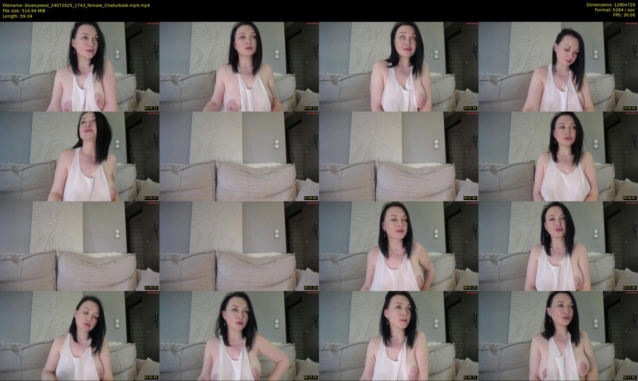 blueeyeess — 60 minute Chaturbate female cam show recording, 720p, Jul 24, 2025