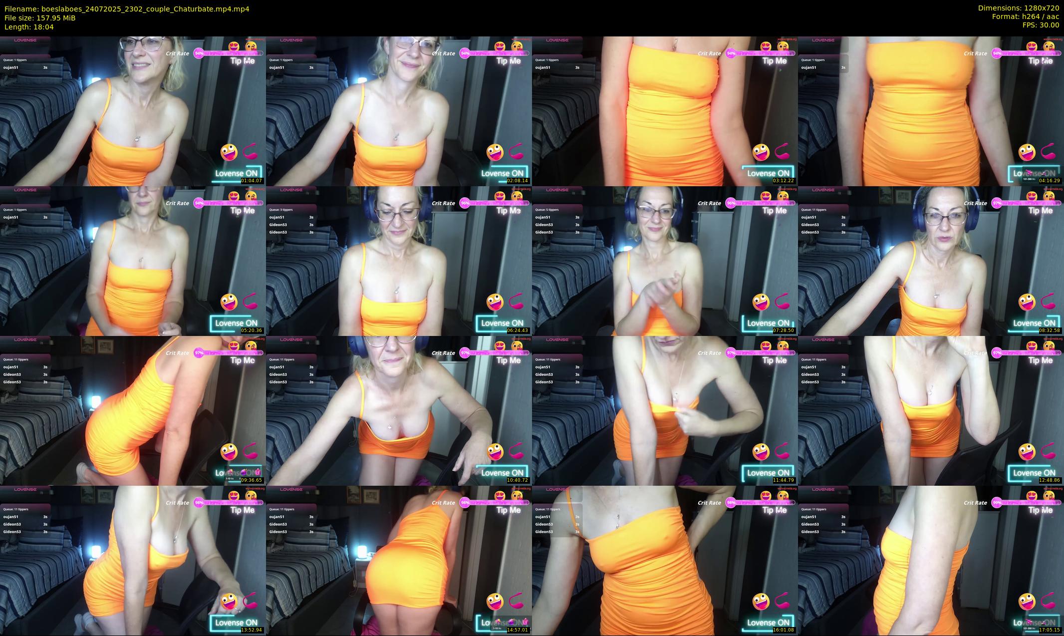 boeslaboes — 19 minute Chaturbate couple cam show recording, 720p, Jul 24, 2025