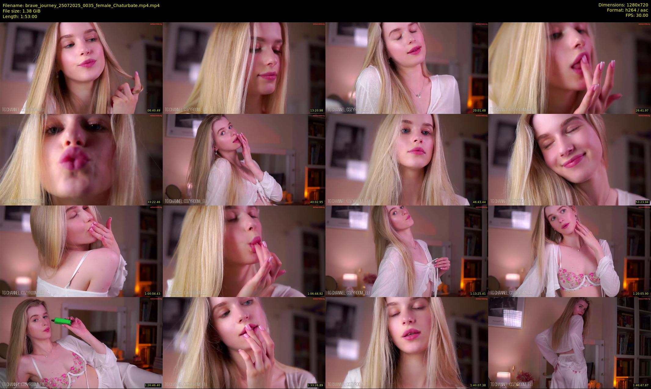 brave_journey — 113 minute Chaturbate female cam show recording, 720p, Jul 25, 2025