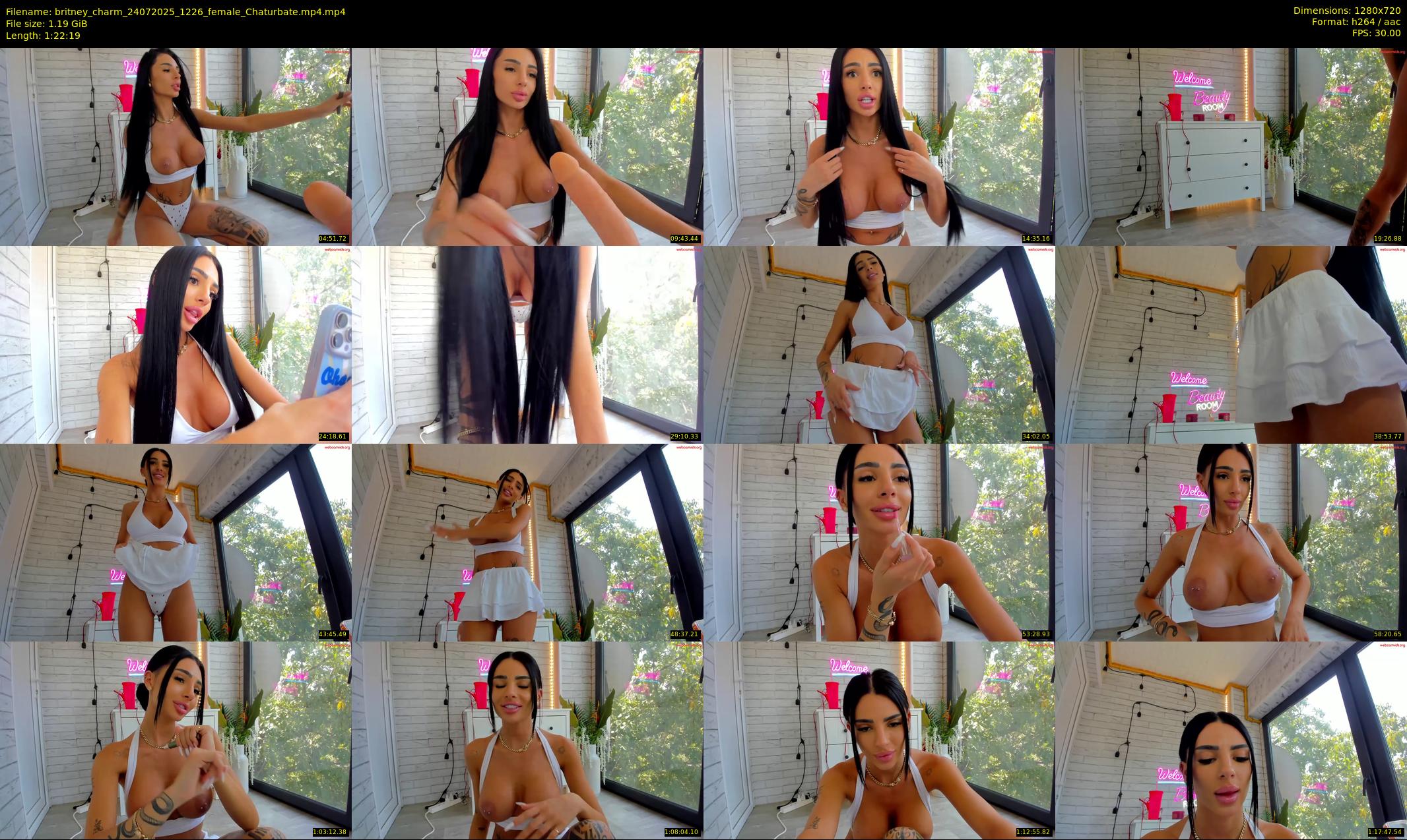 britney_charm — 83 minute Chaturbate female cam show recording, 720p, Jul 24, 2025
