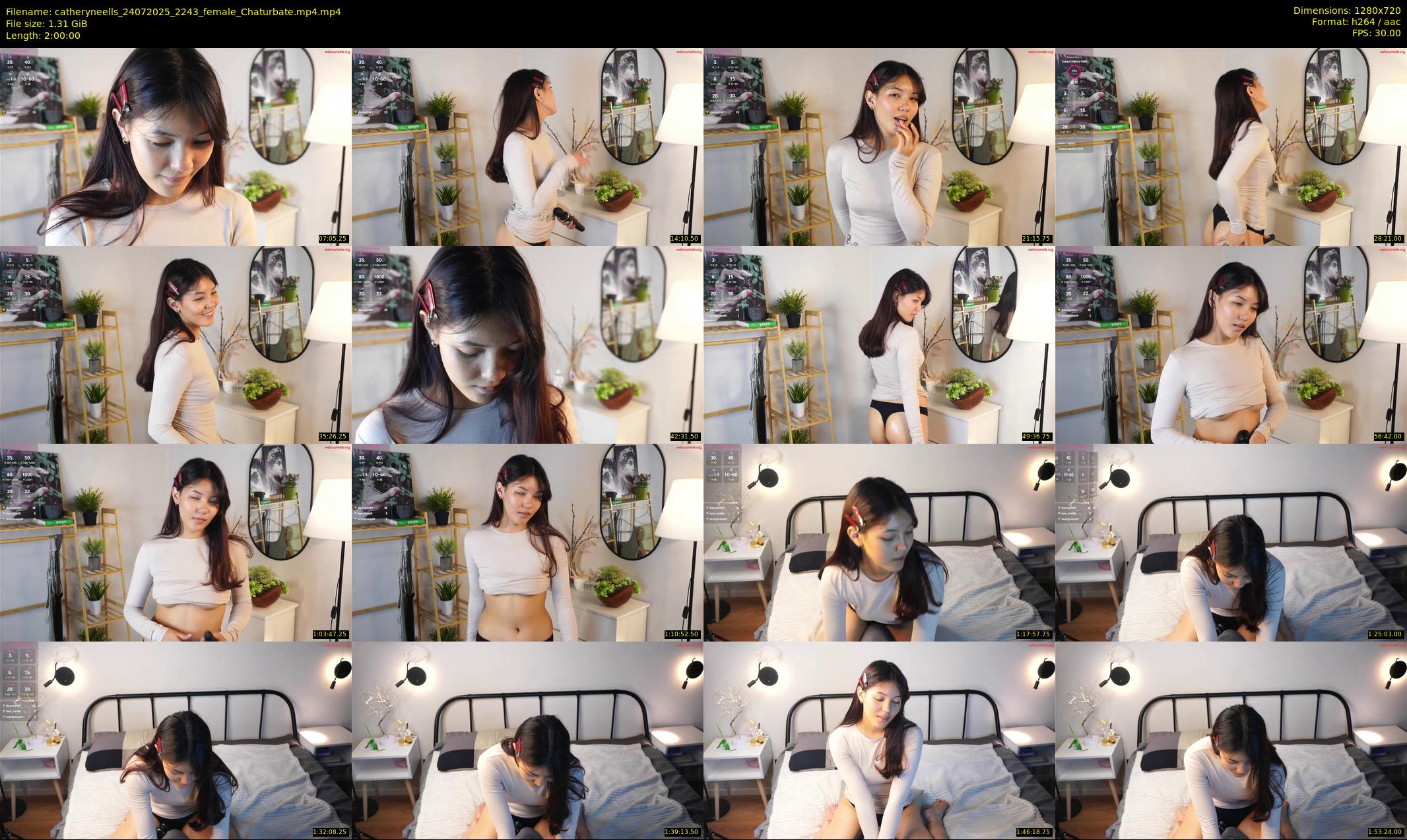 catheryneells — 120 minute Chaturbate female cam show recording, 720p, Jul 24, 2025