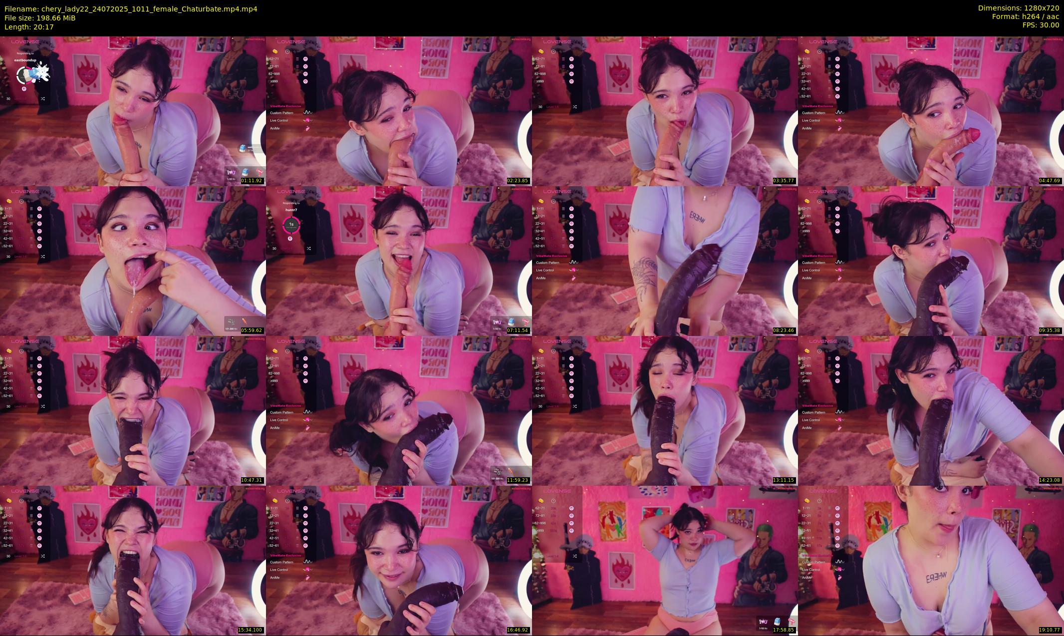 chery_lady22 — 21 minute Chaturbate female cam show recording, 720p, Jul 24, 2025