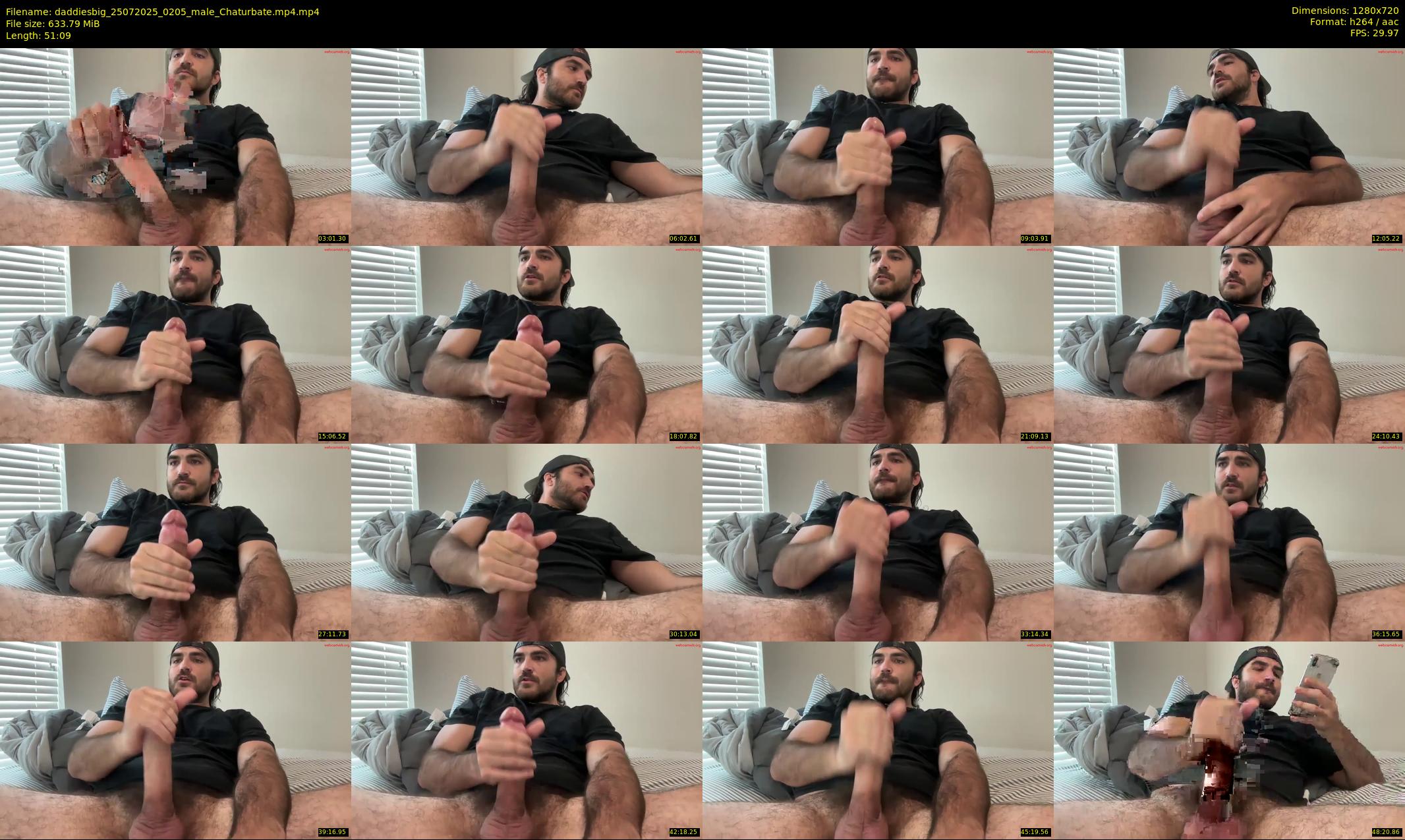 daddiesbig — 52 minute Chaturbate male cam show recording, 720p, Jul 25, 2025