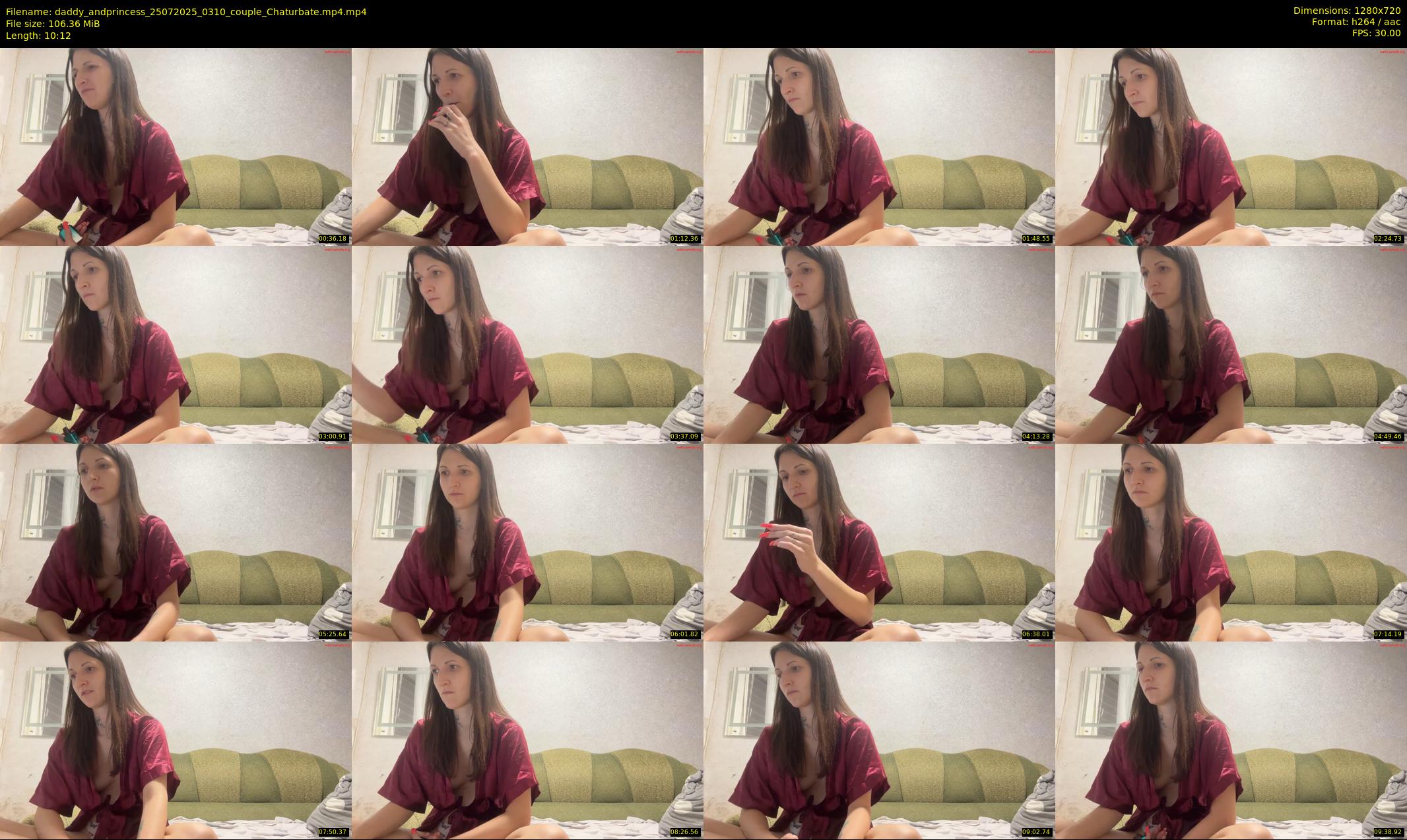 daddy_andprincess — 11 minute Chaturbate couple cam show recording, 720p, Jul 25, 2025