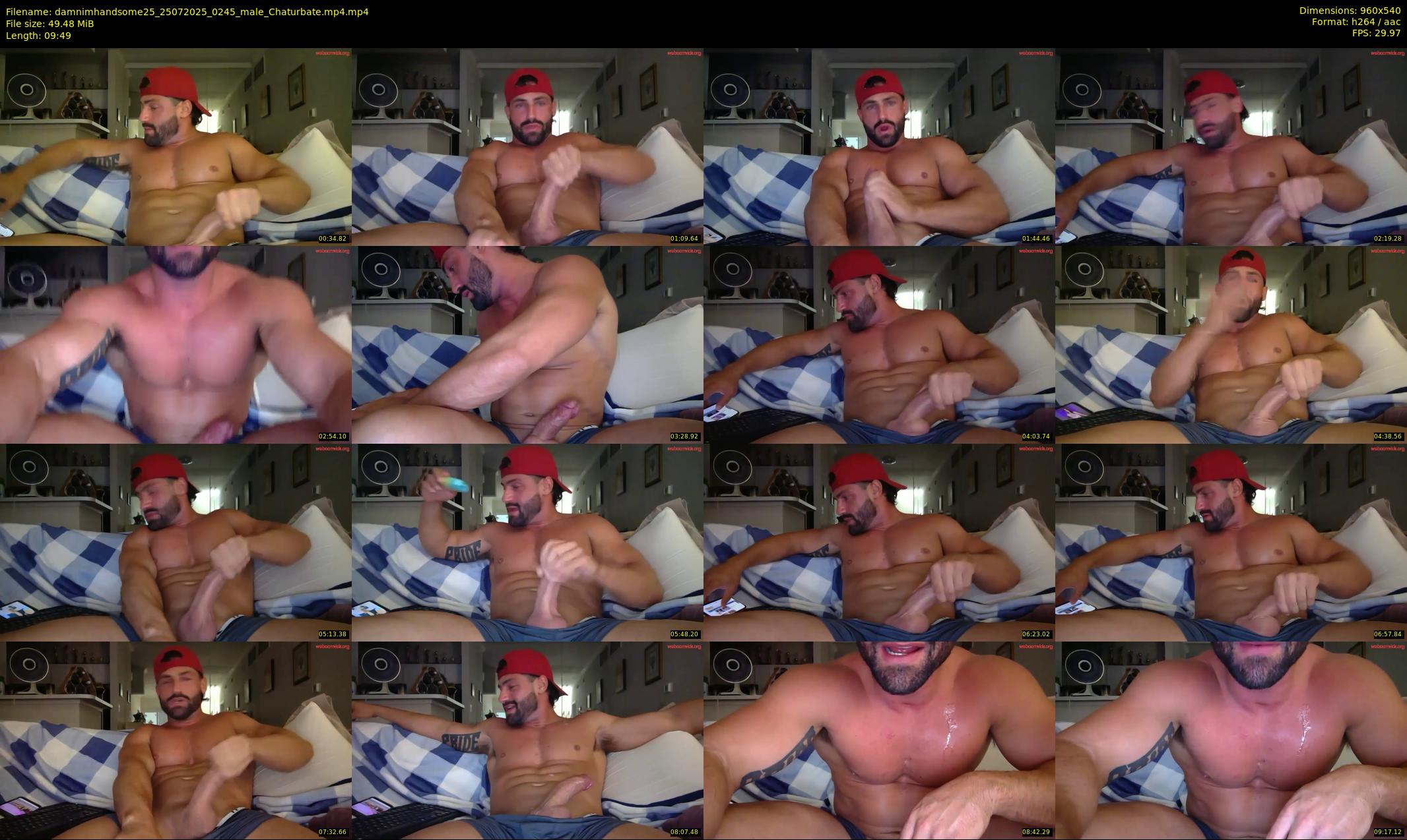 damnimhandsome25 — 10 minute Chaturbate male cam show recording, 480p, Jul 25, 2025