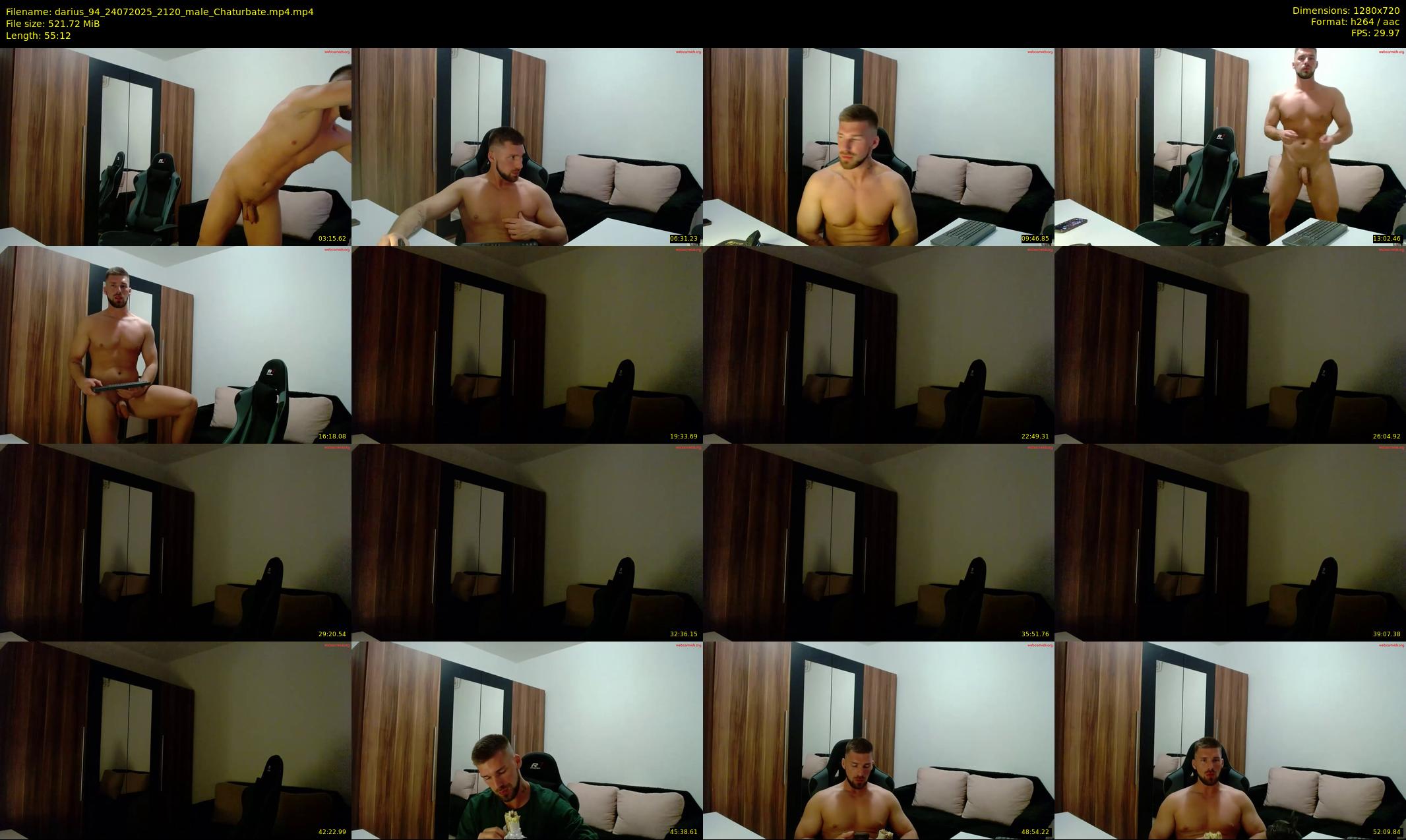 darius_94 — 56 minute Chaturbate male cam show recording, 720p, Jul 24, 2025