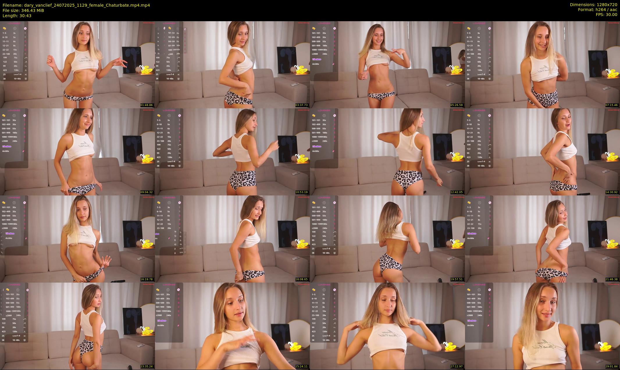 dary_vanclief — 31 minute Chaturbate female cam show recording, 720p, Jul 24, 2025