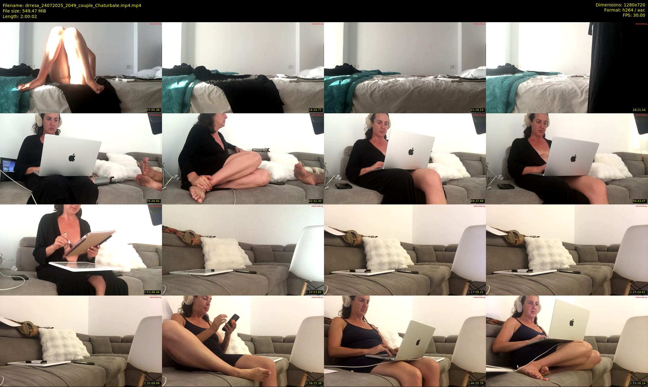 drresa — 121 minute Chaturbate female cam show recording, 720p, Jul 24, 2025