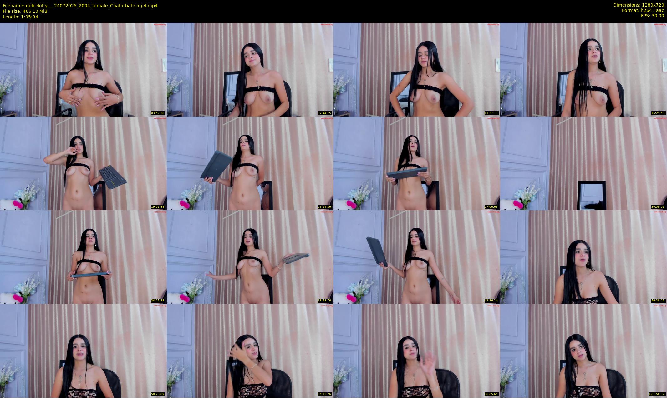 dulcekitty__ — 66 minute Chaturbate female cam show recording, 720p, Jul 24, 2025
