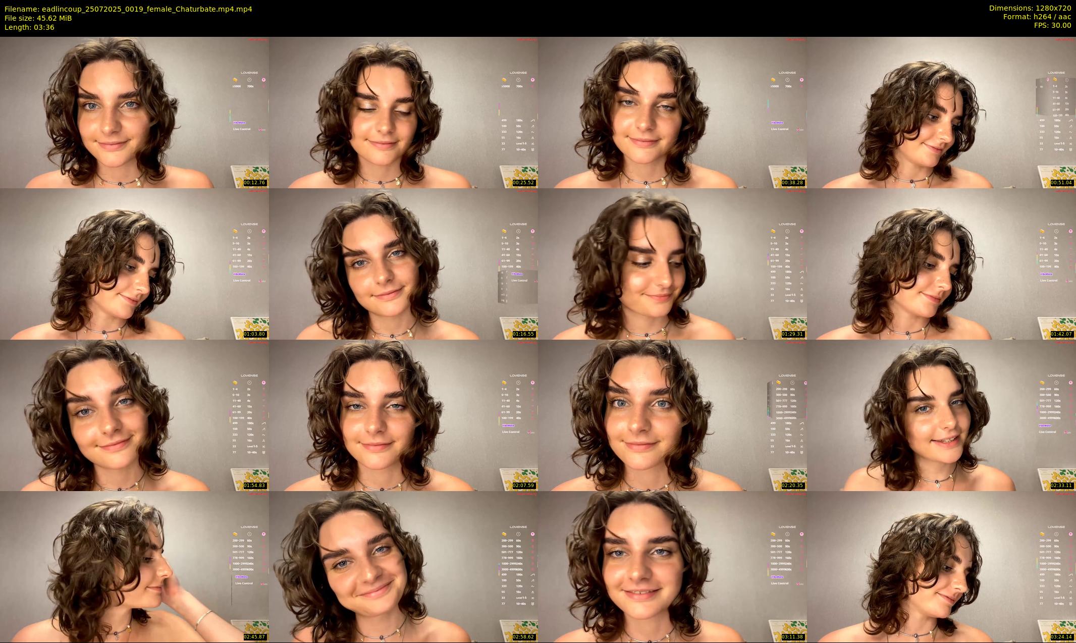 eadlincoup — 4 minute Chaturbate female cam show recording, 720p, Jul 25, 2025