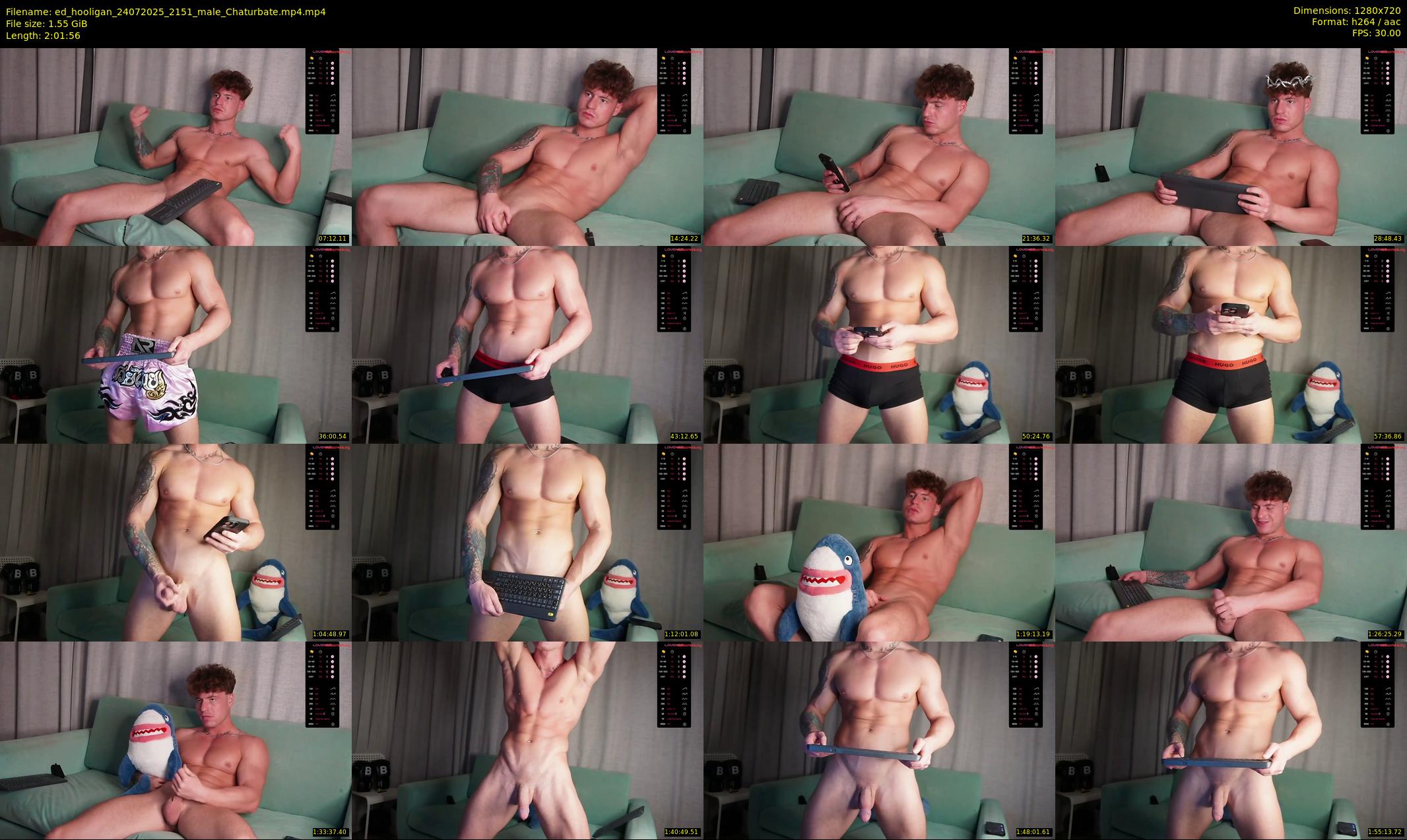 ed_hooligan — 122 minute Chaturbate male cam show recording, 720p, Jul 24, 2025