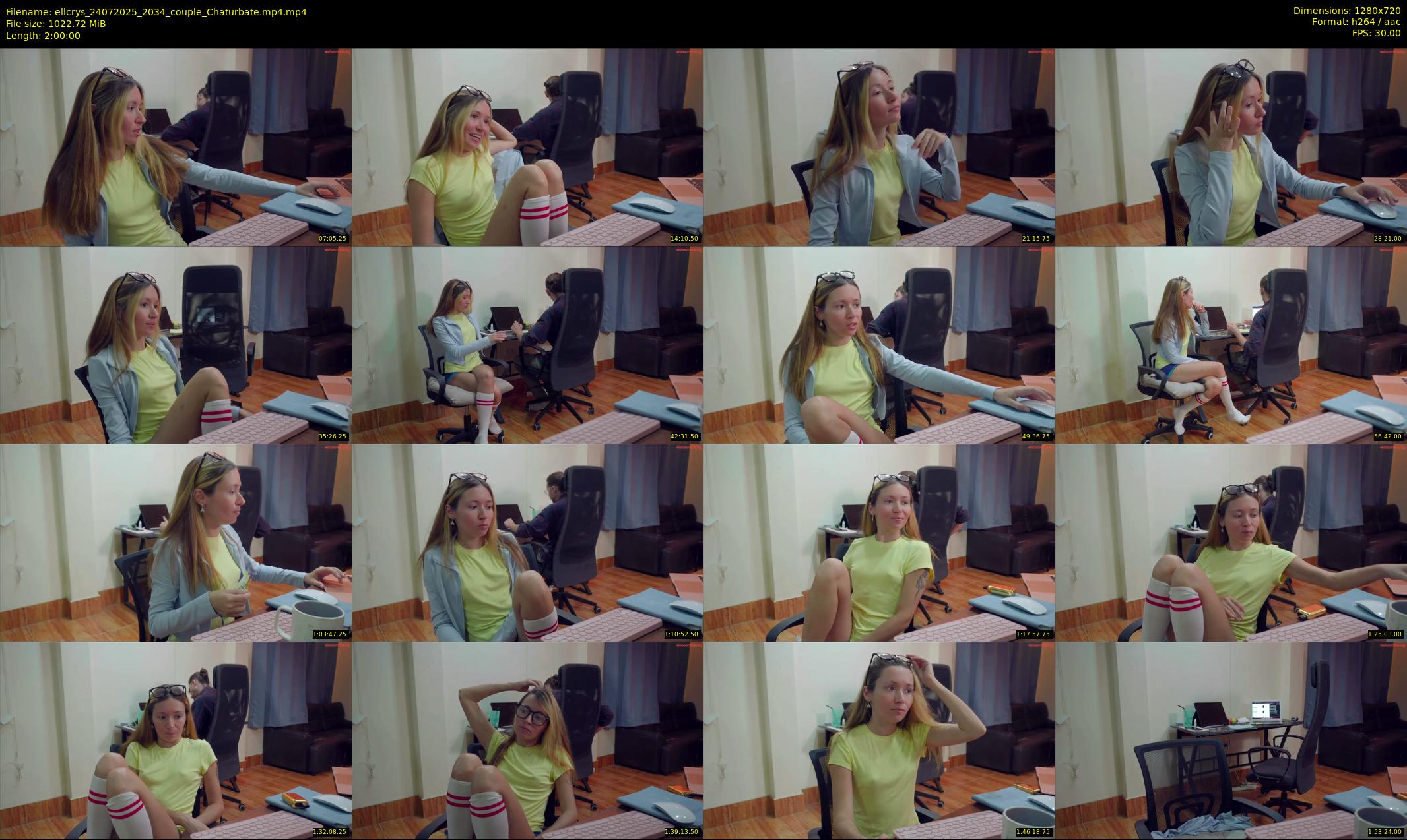 ellcrys — 120 minute Chaturbate couple cam show recording, 720p, Jul 24, 2025